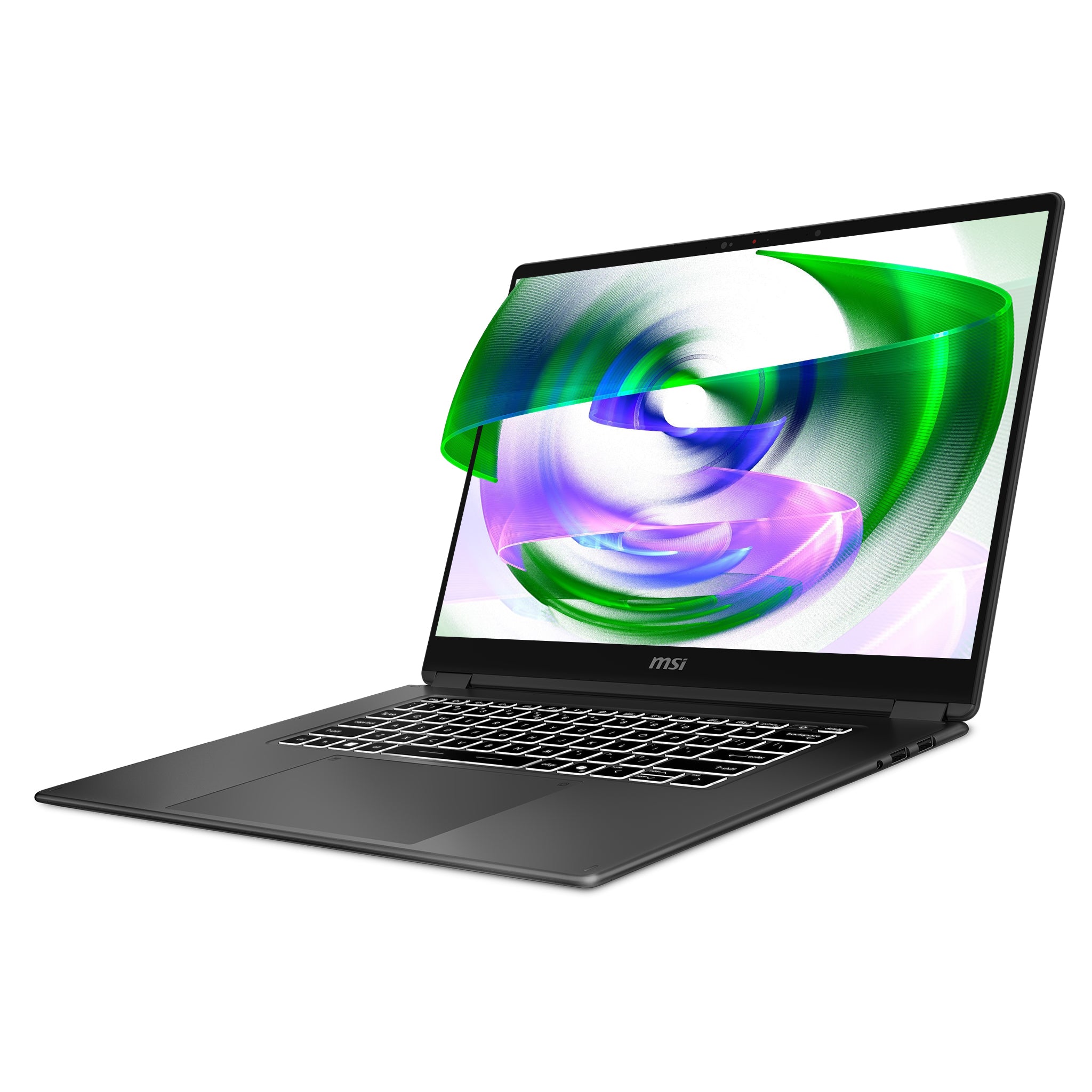 MSI Prestige 16 AI+ Copilot+ Laptop, Intel Ultra X7-358H, 32 GB LPDDR5x RAM, 1 TB PCIe SSD, 16" 2.8K (2880x1800) Touchscreen, Intel Arc B390, Backlit Keyboard, W11 Home, Platinum Gray+Traix MousePad - Resim 7