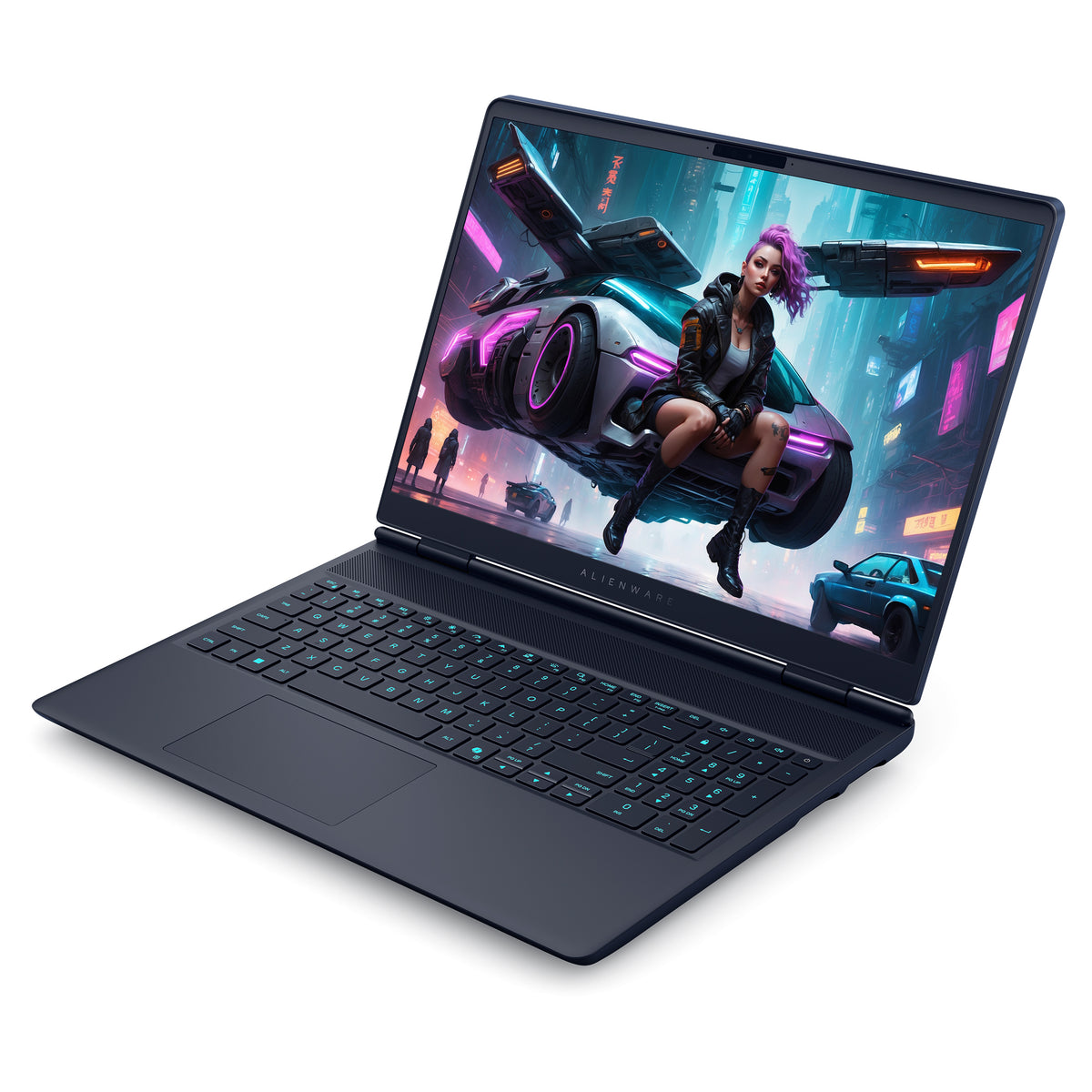 Alienware 16X Aurora Gaming Laptop, Intel Ultra 7-270HX, 16 GB DDR5 RAM, 512 GB PCIe SSD, 16" 2.5K (2560x1600) 240Hz OLED, Nvidia G-Force RTX 5060, RGB Backlit Keyboard, W11 Home, Blue+Traix Mousepad - Resim 7