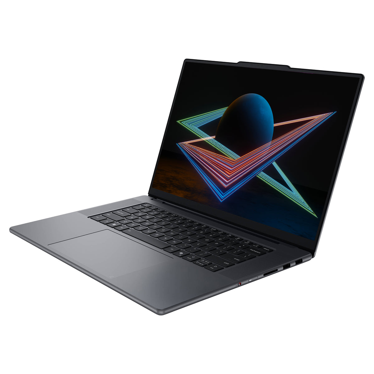 Lenovo Pro 9i Laptop, Intel Ultra 9-386H, 32 GB LPDDR5X RAM, 1 TB PCIe SSD, 16" 3.2K (2560x1660) OLED Touchscreen, Nvidia G-Force RTX 5060, Backlit Keyboard, W11 Home, Gray, Pen Gen 2+Traix MousePad - Resim 7