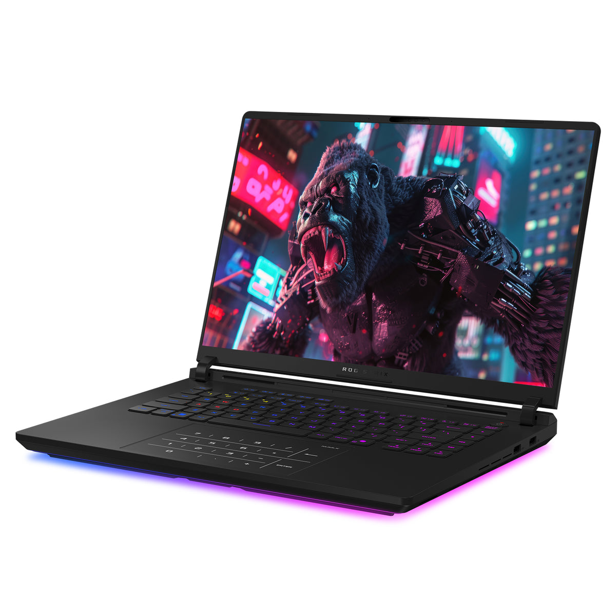 Asus ROG Strix SCAR 16 Gaming Laptop, Intel Ultra 9-275HX, 32 GB DDR5 RAM, 2 TB PCIe SSD, 16" WQXGA (2560x1600) 240Hz, Nvidia GeForce RTX 5090, RGB Backlit Keyboard, W11 Pro, Black+Traix MousePad - Resim 7