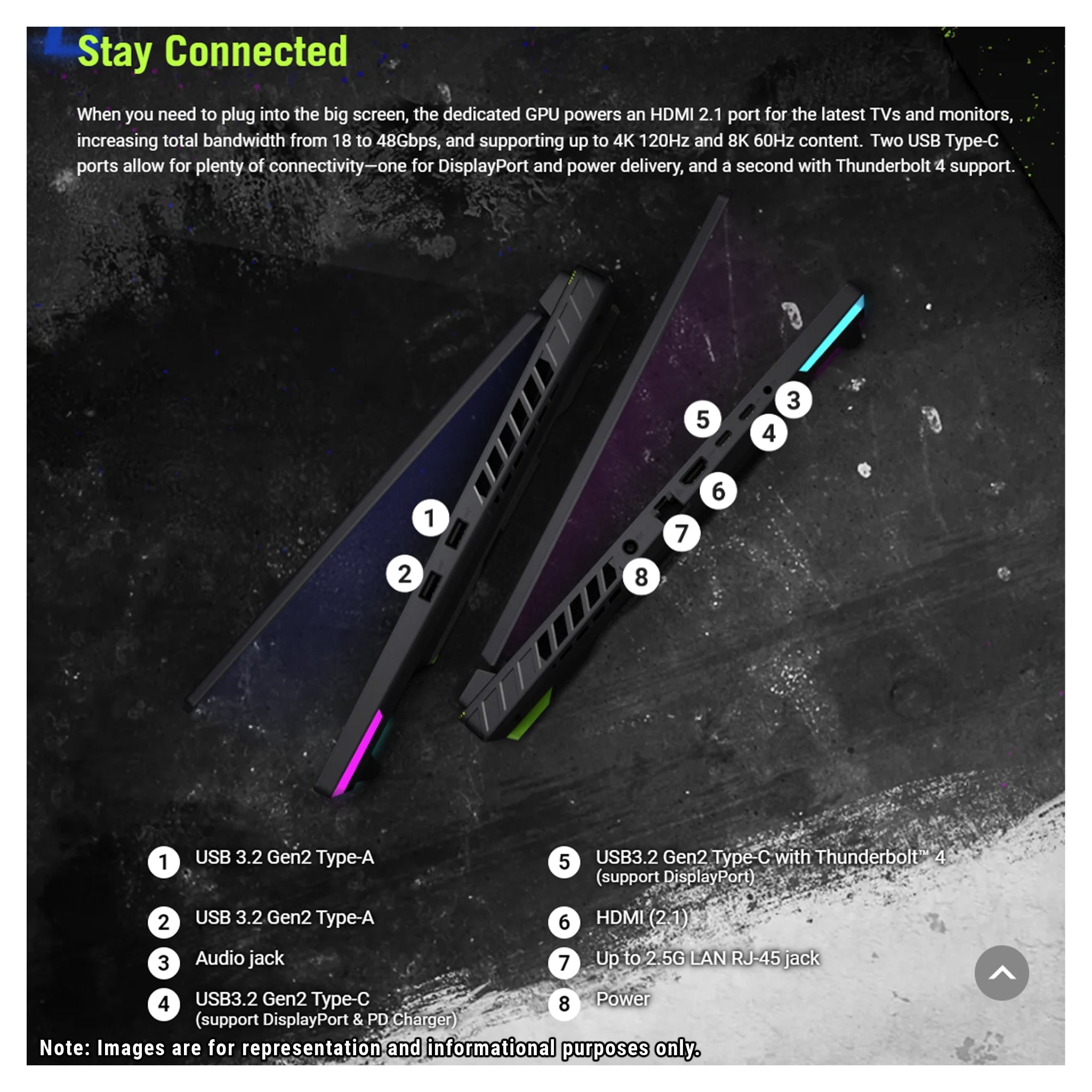 ASUS ROG Strix G18 Gaming, i9-14900HX, 18” WQXGA, RTX4070, W11Pro (Used-Like New)