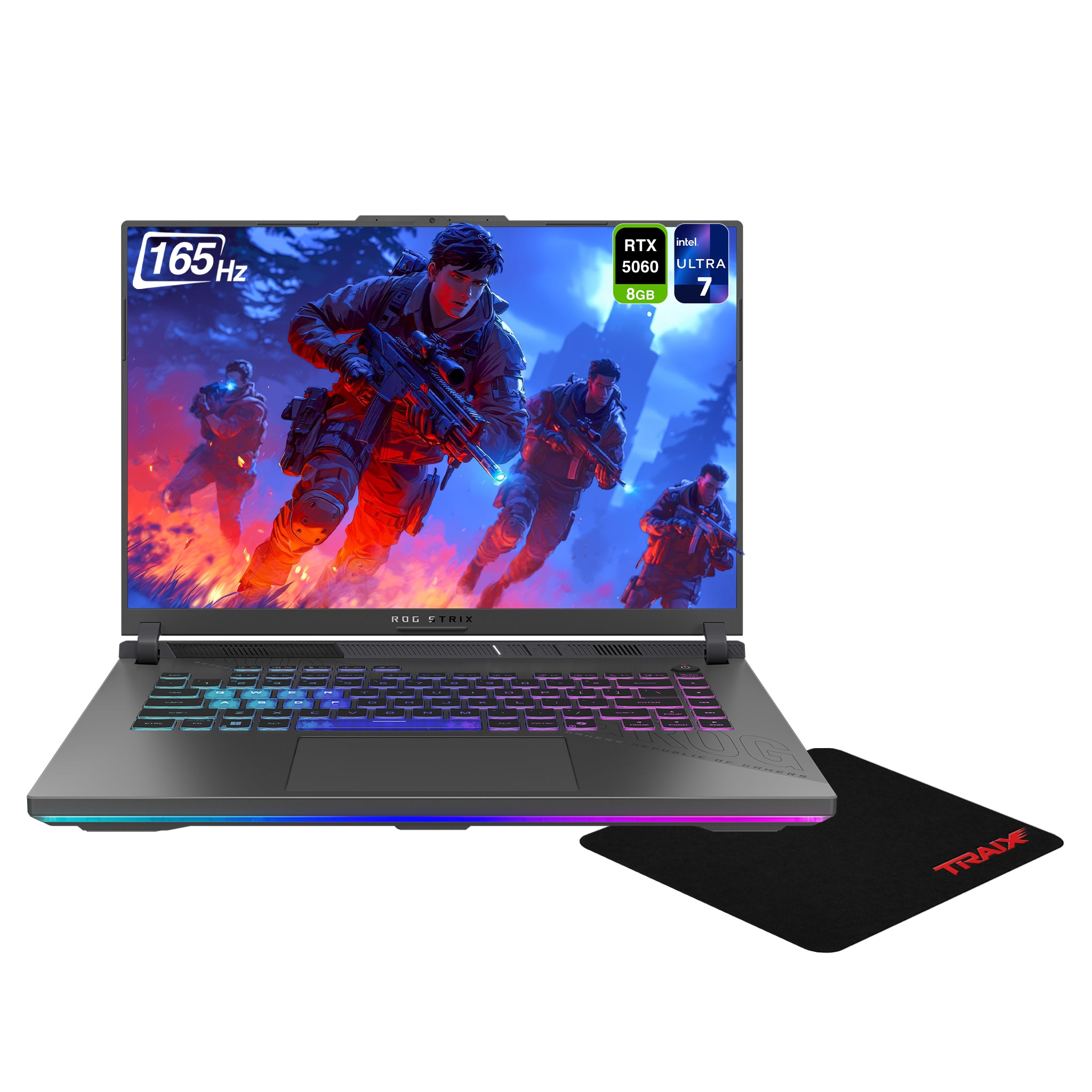 Asus ROG Strix G16 Gaming Laptop, Ryzen 9 8940HX, 16" WUXGA 165Hz, RTX 5070