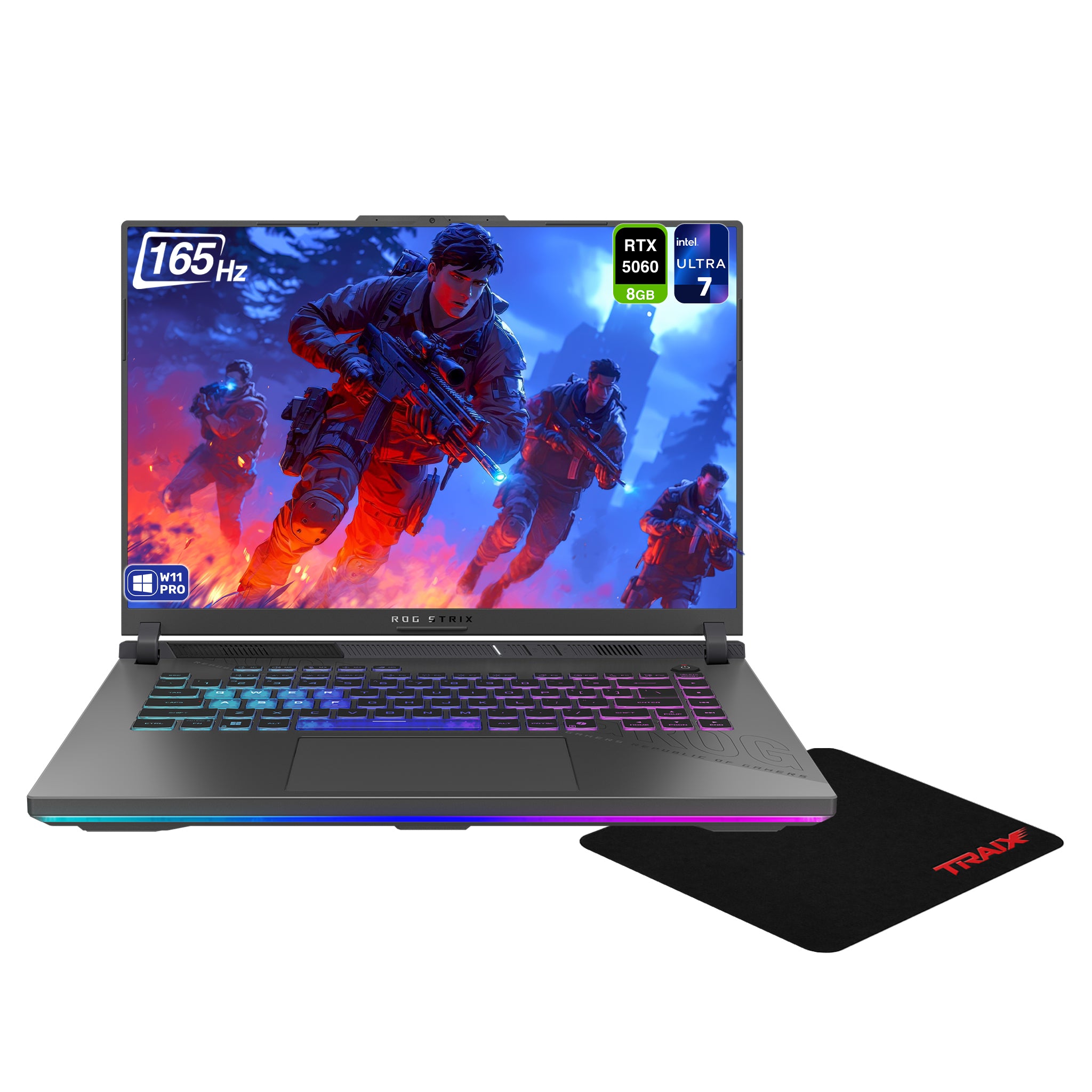Asus ROG Strix G16 Gaming Laptop, Ryzen 9 8940HX, 16" WUXGA 165Hz, RTX 5070