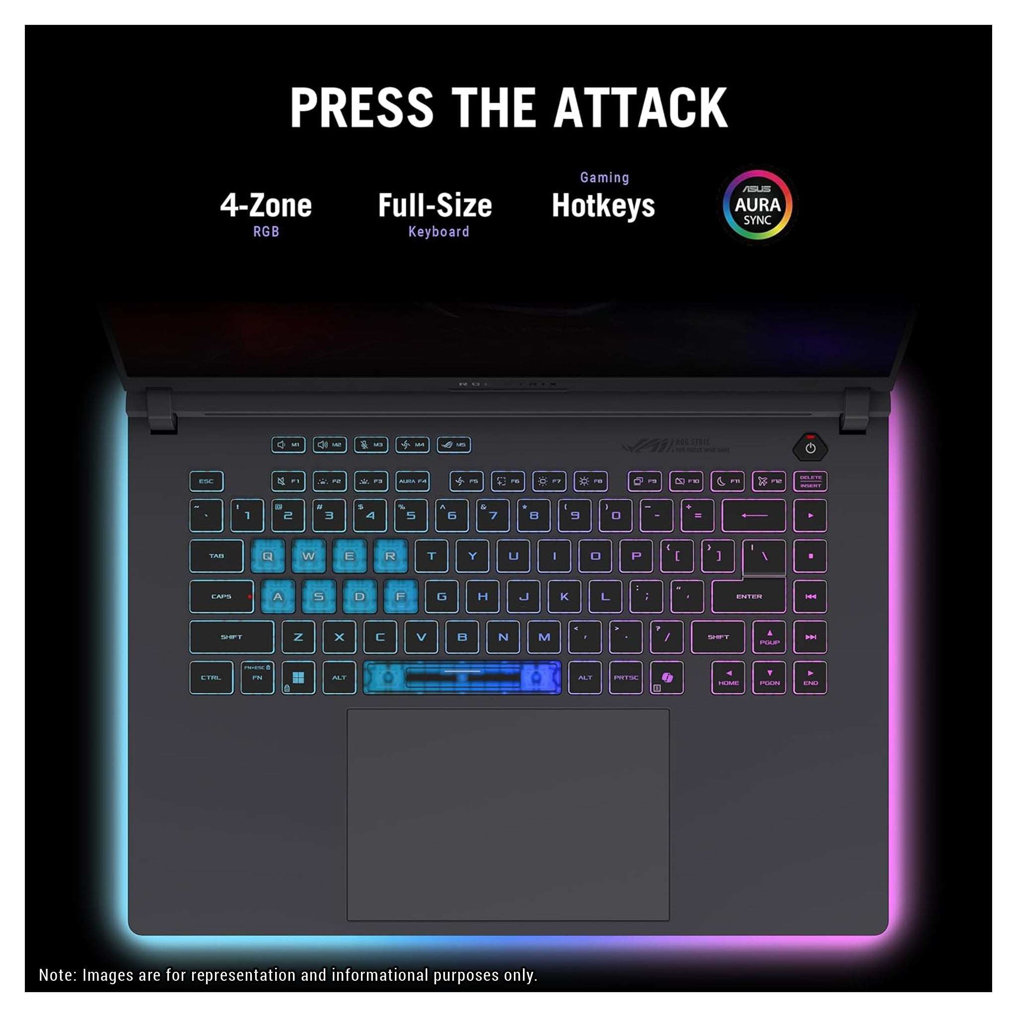 ASUS ROG Strix G16 Gaming Laptop – i5-13450HX, RTX 5050, 16" 165Hz FHD+ (Used-Like New)