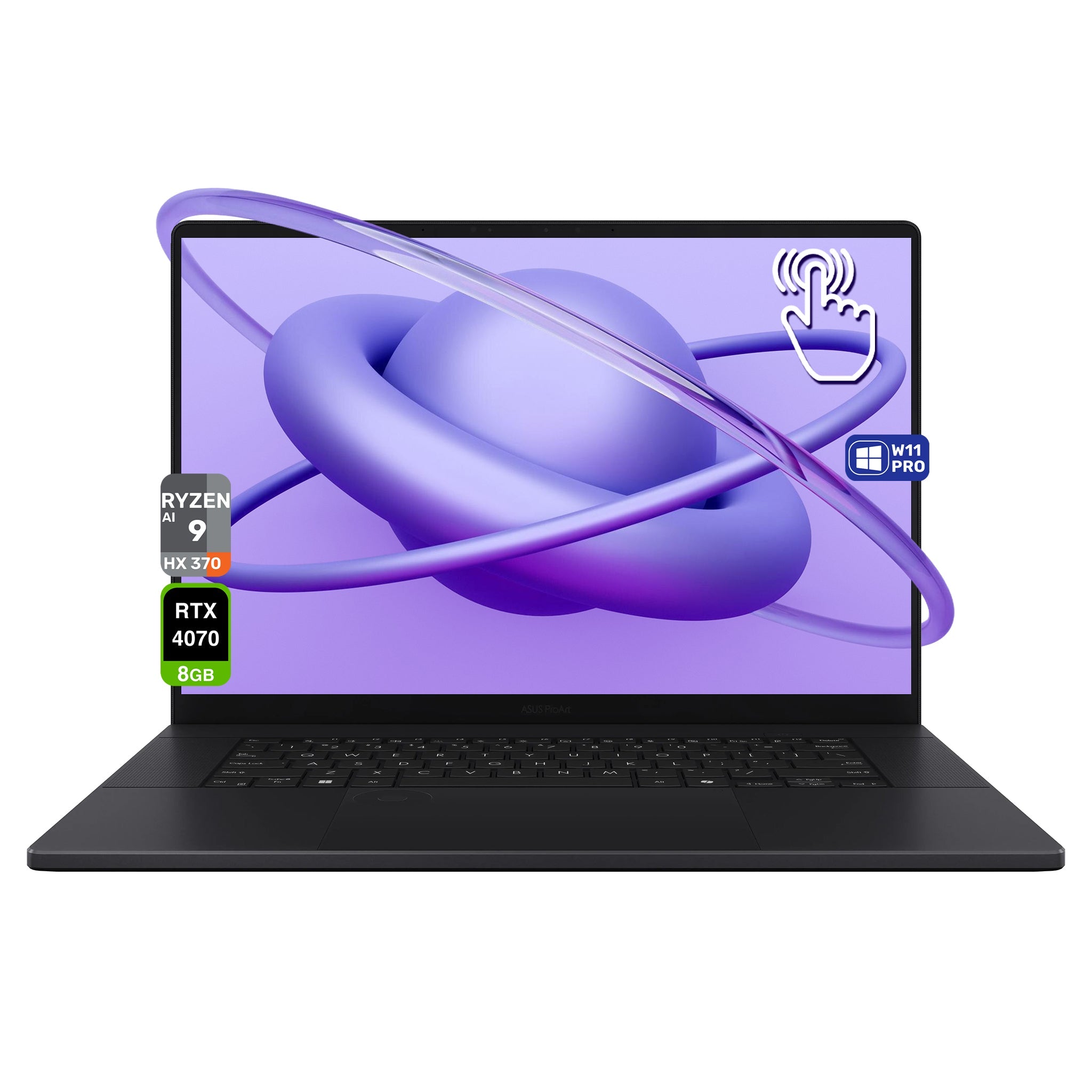 ASUS ProArt P16 Copilot+ Laptop, Ryzen AI 9 HX 370, 16" 4K Touch Screen, RTX 4070 (Used - Like New) - Hubitx
