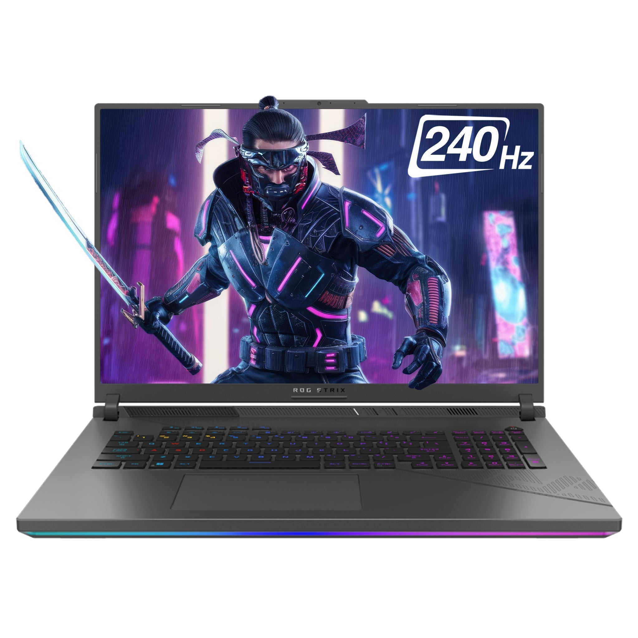 ASUS ROG Strix G18 Gaming, i9 - 14900HX, 18” WQXGA, RTX4070, W11Pro (Used - Like New) - Hubitx