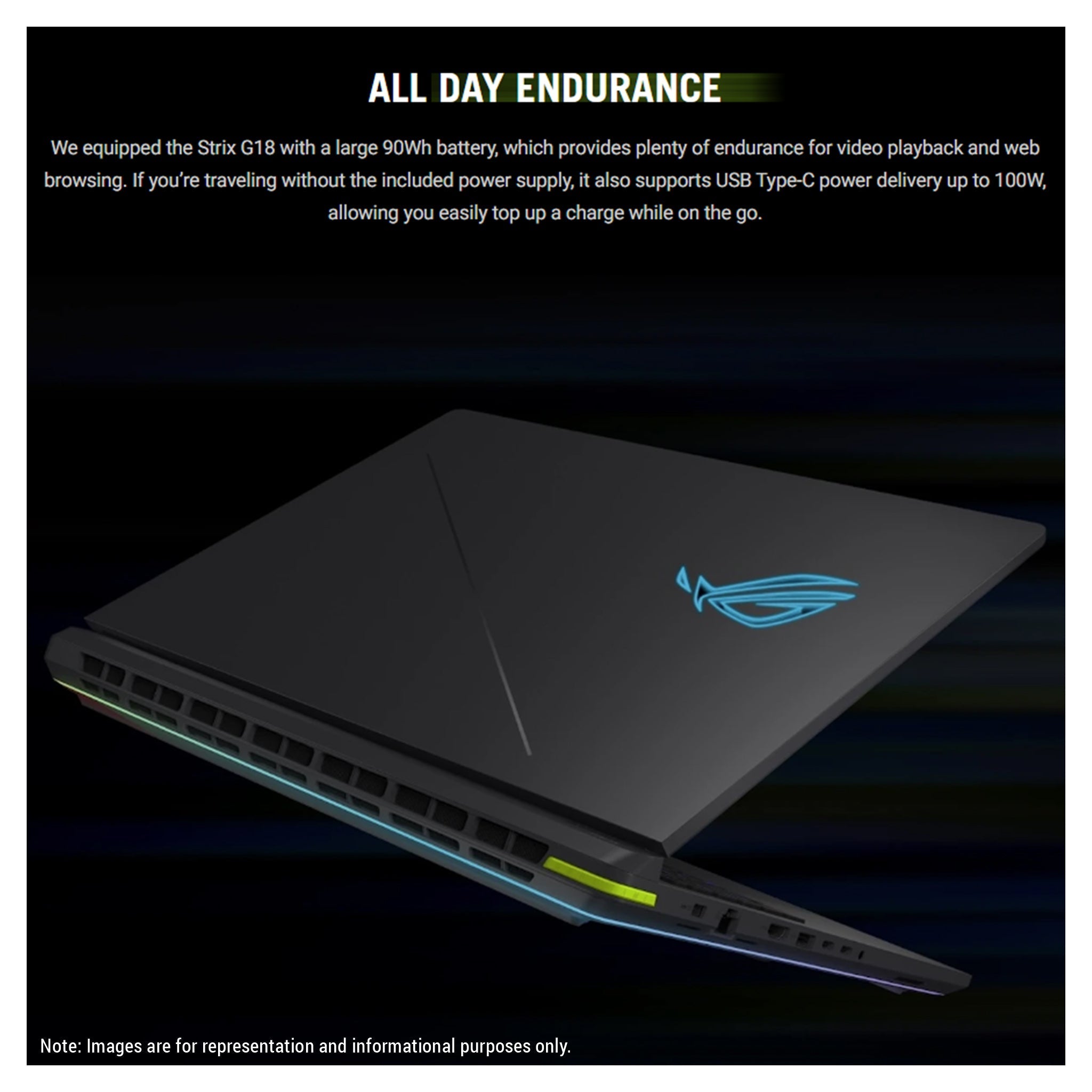 ASUS ROG Strix G18 Gaming Laptop, Ultra 9 - 275HX, 18" 2.5K (2560x1600), RTX 5060 - Hubitx
