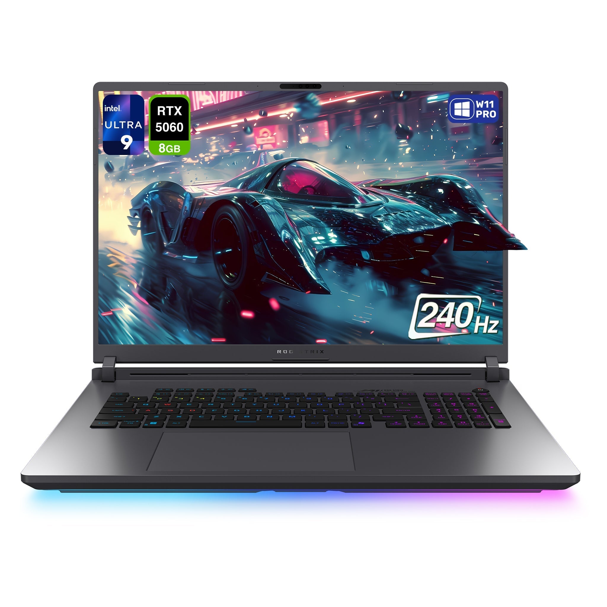 ASUS ROG Strix G18 Gaming Laptop, Ultra 9 - 275HX, 18" 2.5K (2560x1600), RTX 5060 - Hubitx