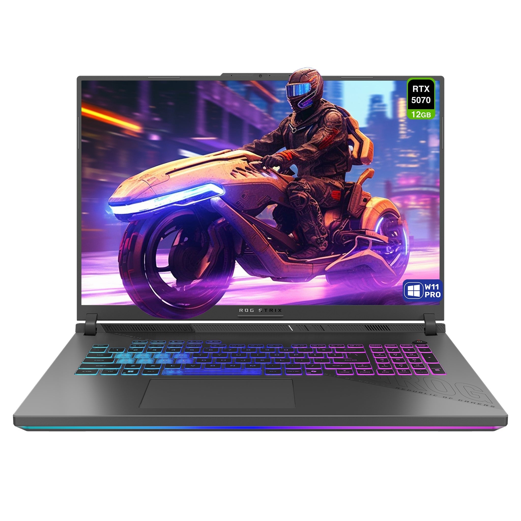 ASUS ROG Strix G18 – Ryzen 9 9955HX, RTX 5070, 18" 2.5K 240Hz (Used - Like New) - Hubitx