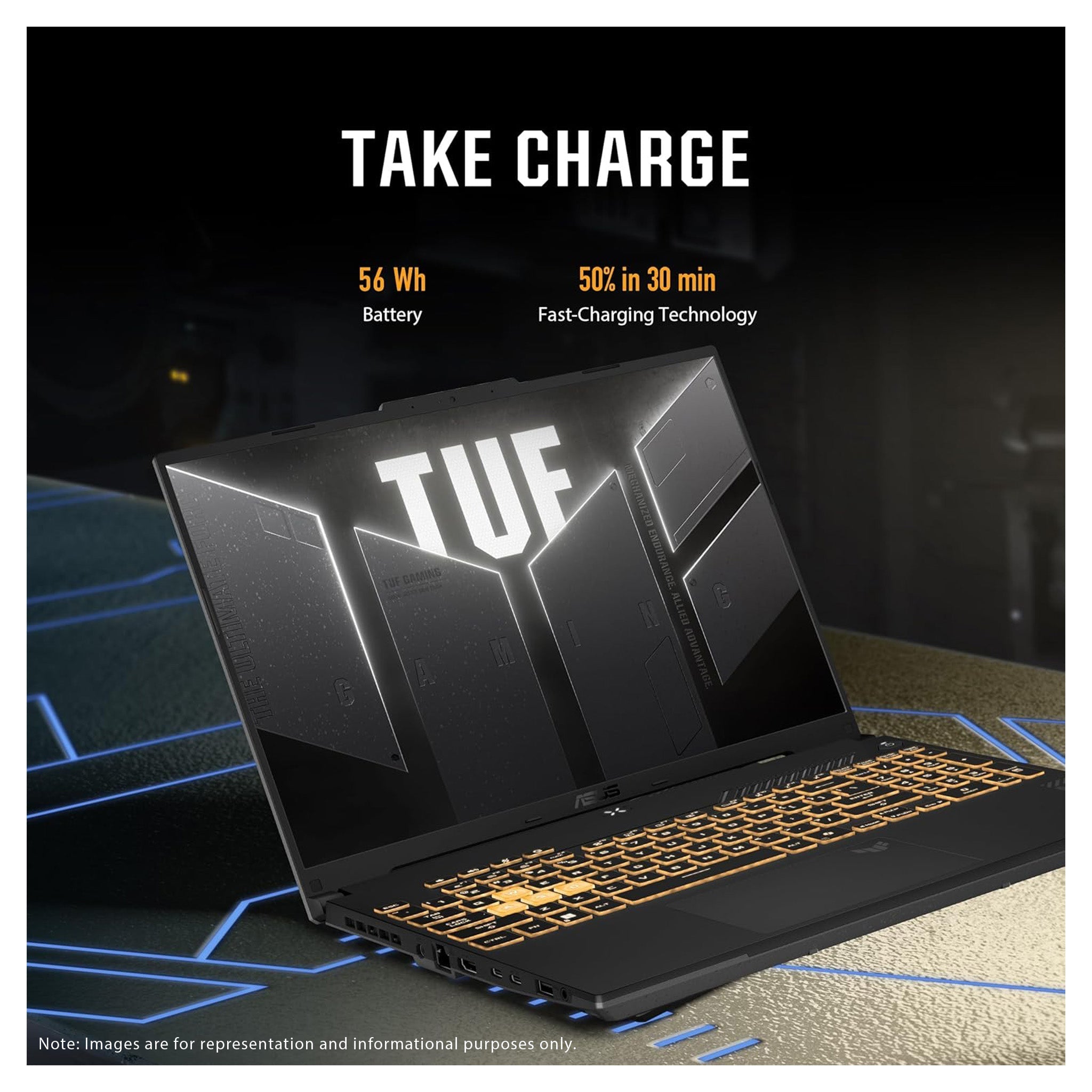 ASUS TUF F16 Gaming Laptop – Core 5 210H, RTX 4050, 16" FHD+ 144Hz - Hubitx