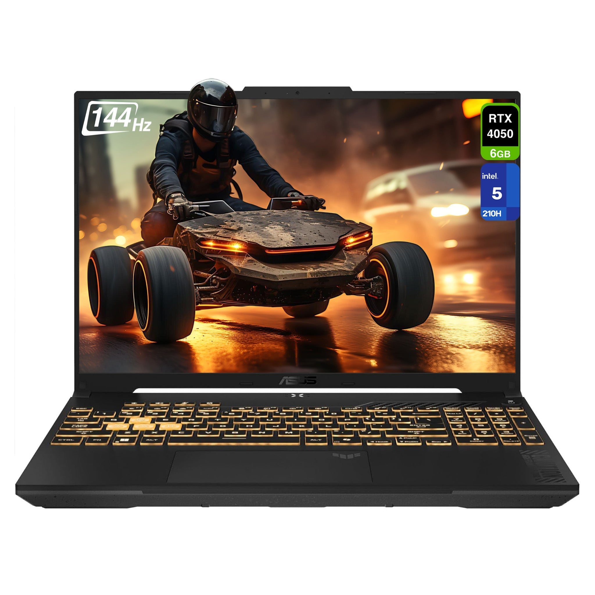 ASUS TUF F16 Gaming Laptop – Core 5 210H, RTX 4050, 16" FHD+ 144Hz - Hubitx