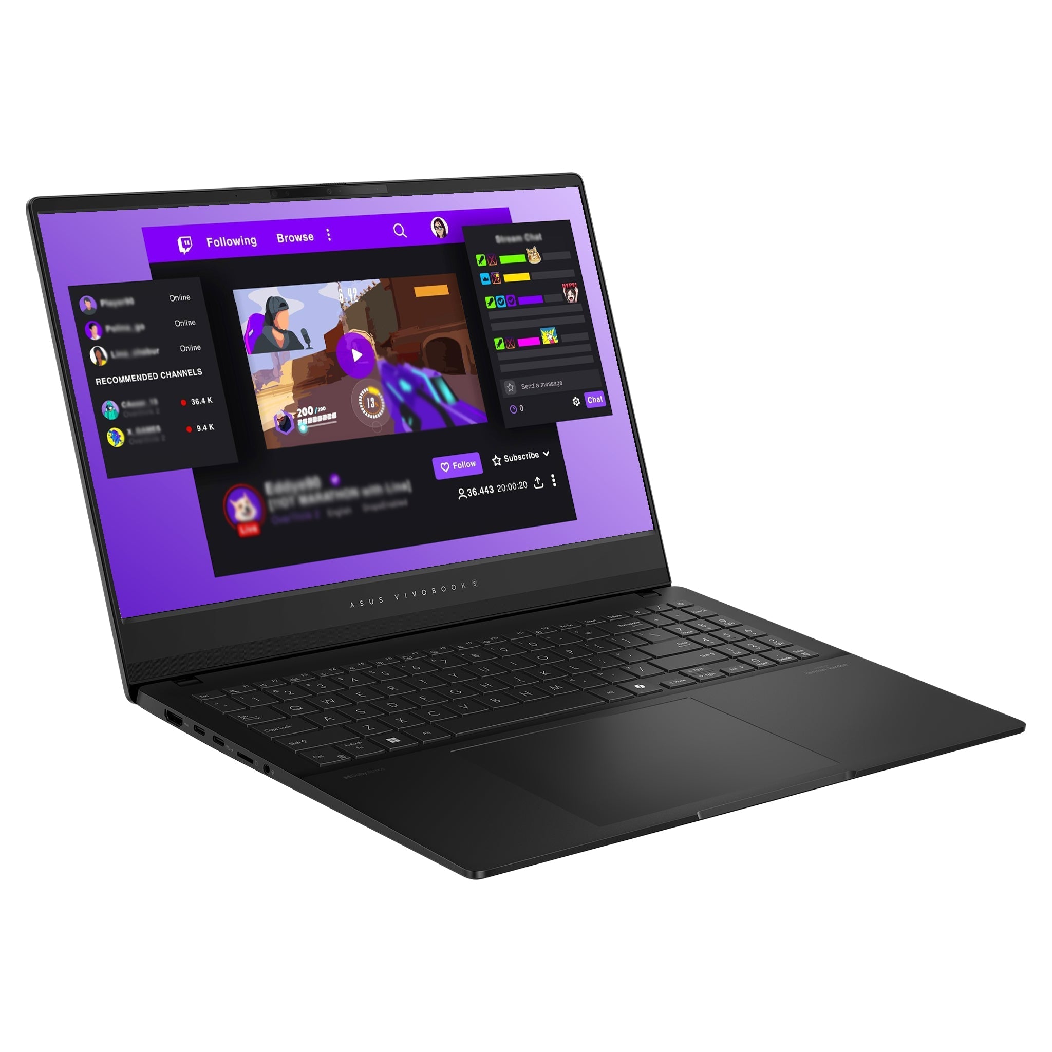 ASUS Vivobook S Copilot+ Laptop – Ryzen AI 9 HX 370, 15.6" 3K OLED, Radeon Graphics - Hubitx