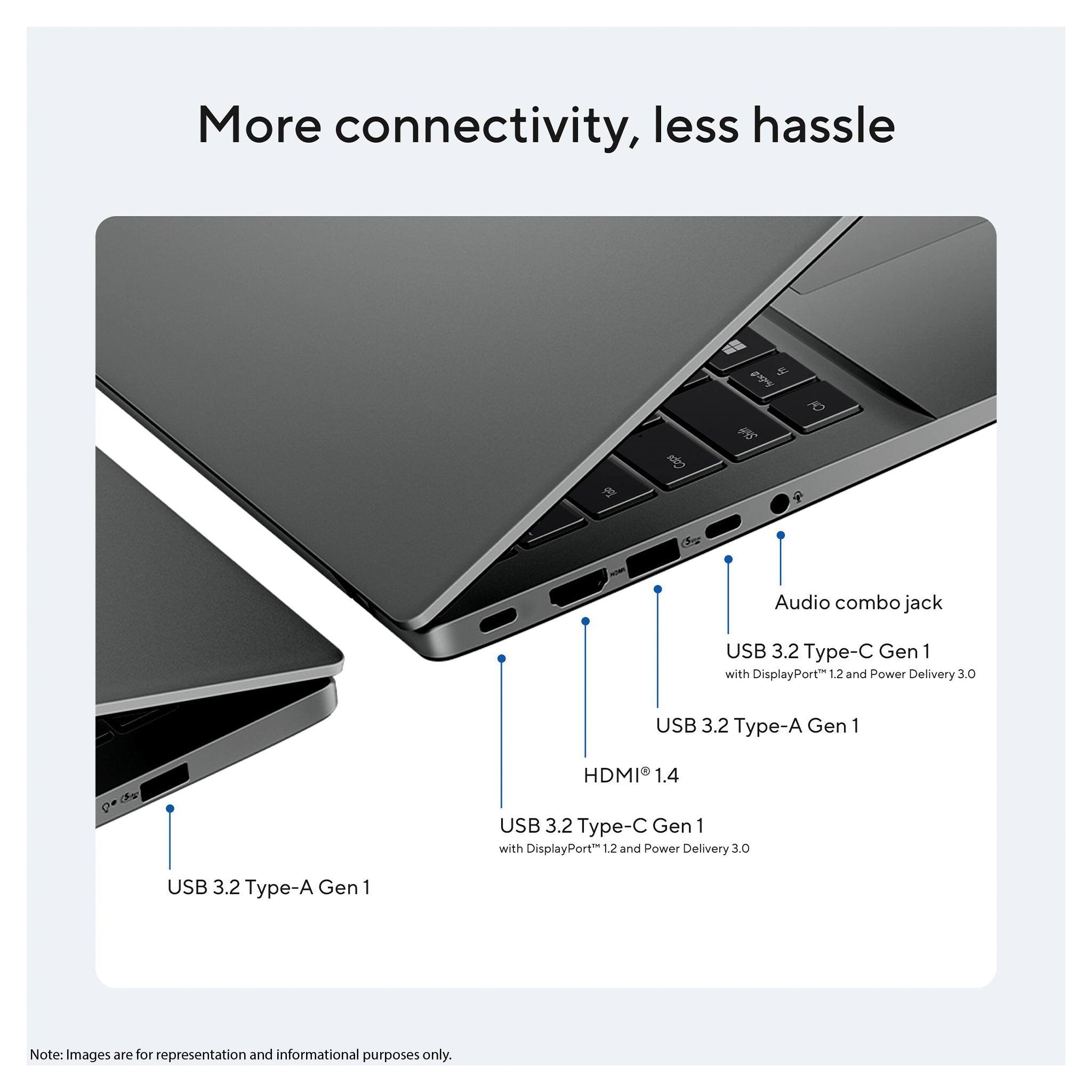 Asus Vivobook S16 Laptop,Ultra 9-386H, 16" Display, Intel Graphics + Traix MousePad - Hubitx