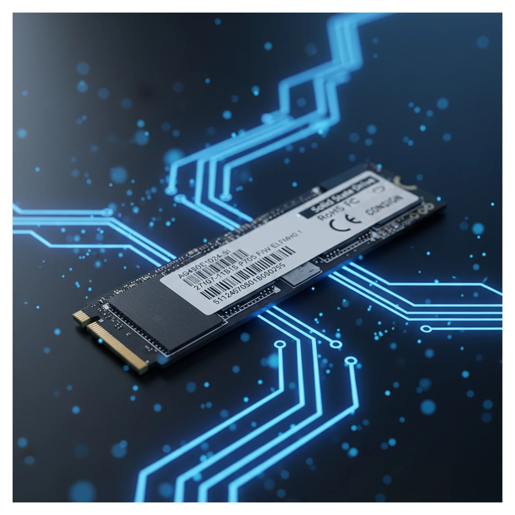 Gigabyte 1TB NVMe PCIe M.2 2280 SSD – AG450E1024 - SL - Hubitx