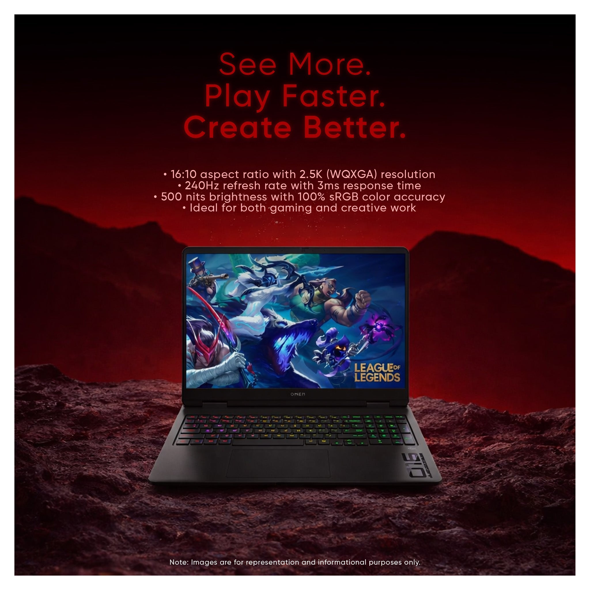 HP OMEN 16 Slim Gaming Laptop, Ultra 9 - 285H, 16" WQXGA 240Hz, RTX 5070 + Traix Mousepad - Hubitx