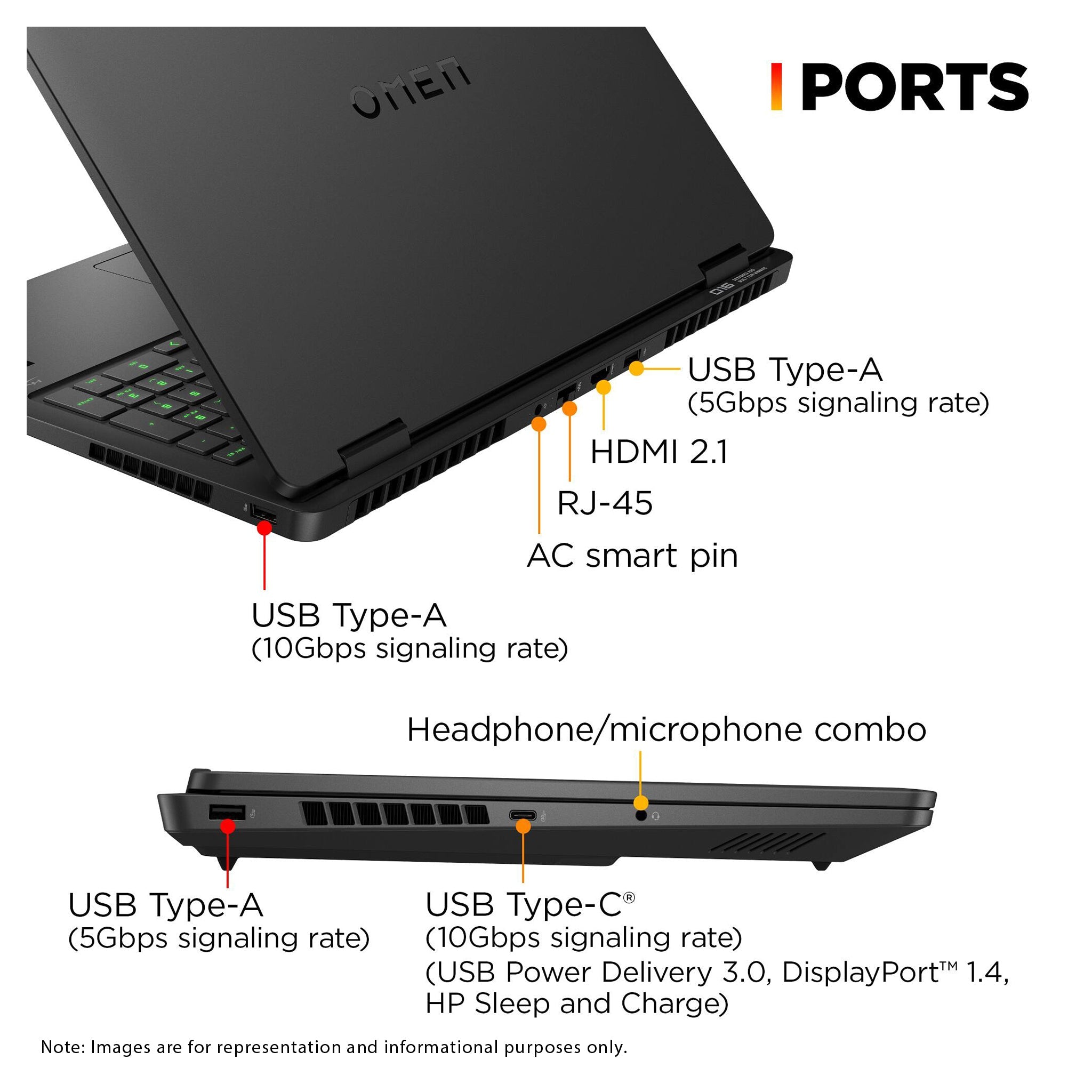 HP OMEN Gaming Laptop, Ultra 7 - 255H, 16", RTX 5060, Traix MousePad - Hubitx