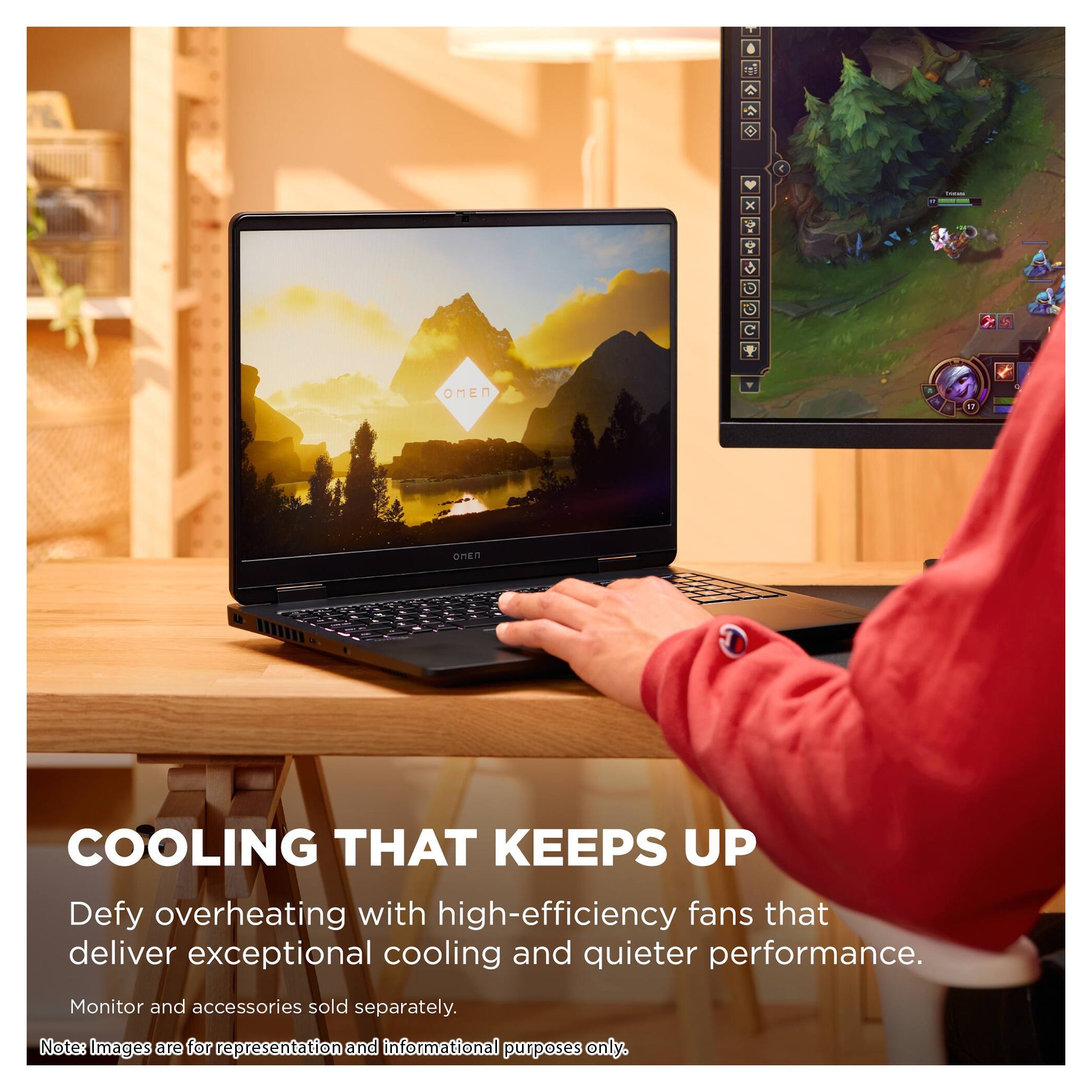 HP OMEN Gaming Laptop, Ultra 7 - 255H, 16", RTX 5060, Traix MousePad - Hubitx