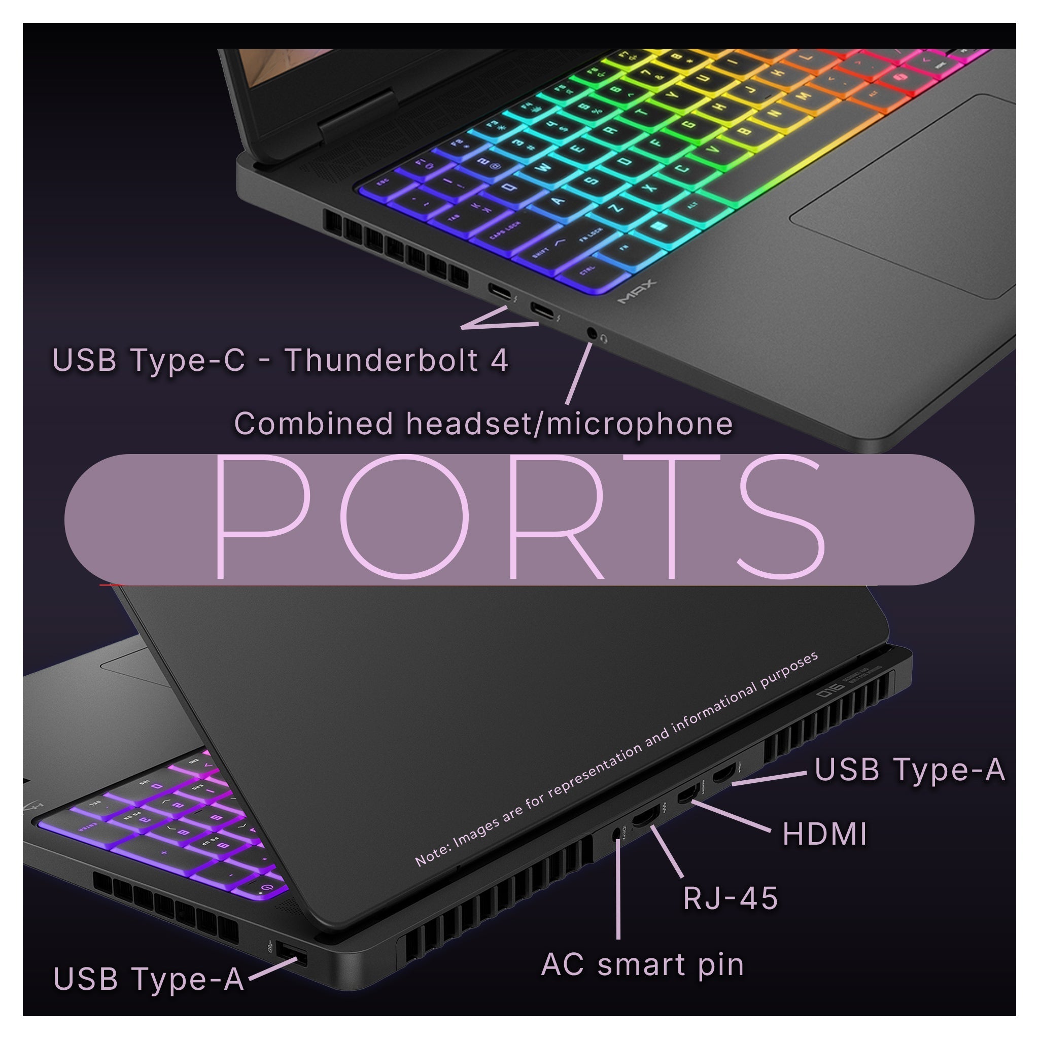 HP OMEN MAX Gaming Laptop, Ryzen AI 9 HX 375, 16" WQXGA 240Hz, RTX 5080 + Traix Mousepad - Hubitx