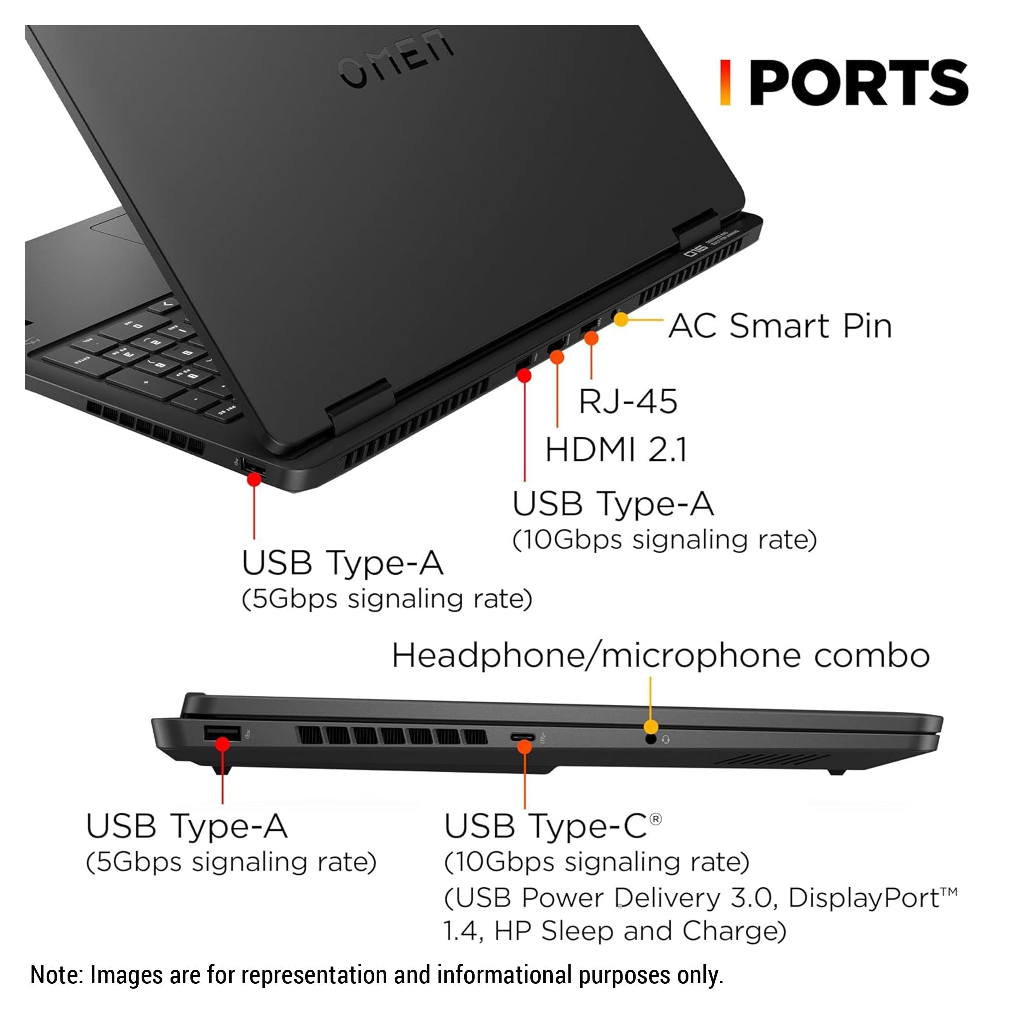 HP OMEN Slim 16 Gaming Laptop – Ultra 9 285H, RTX 5070, 16" WQXGA 240Hz (Used - Very Good) - Hubitx