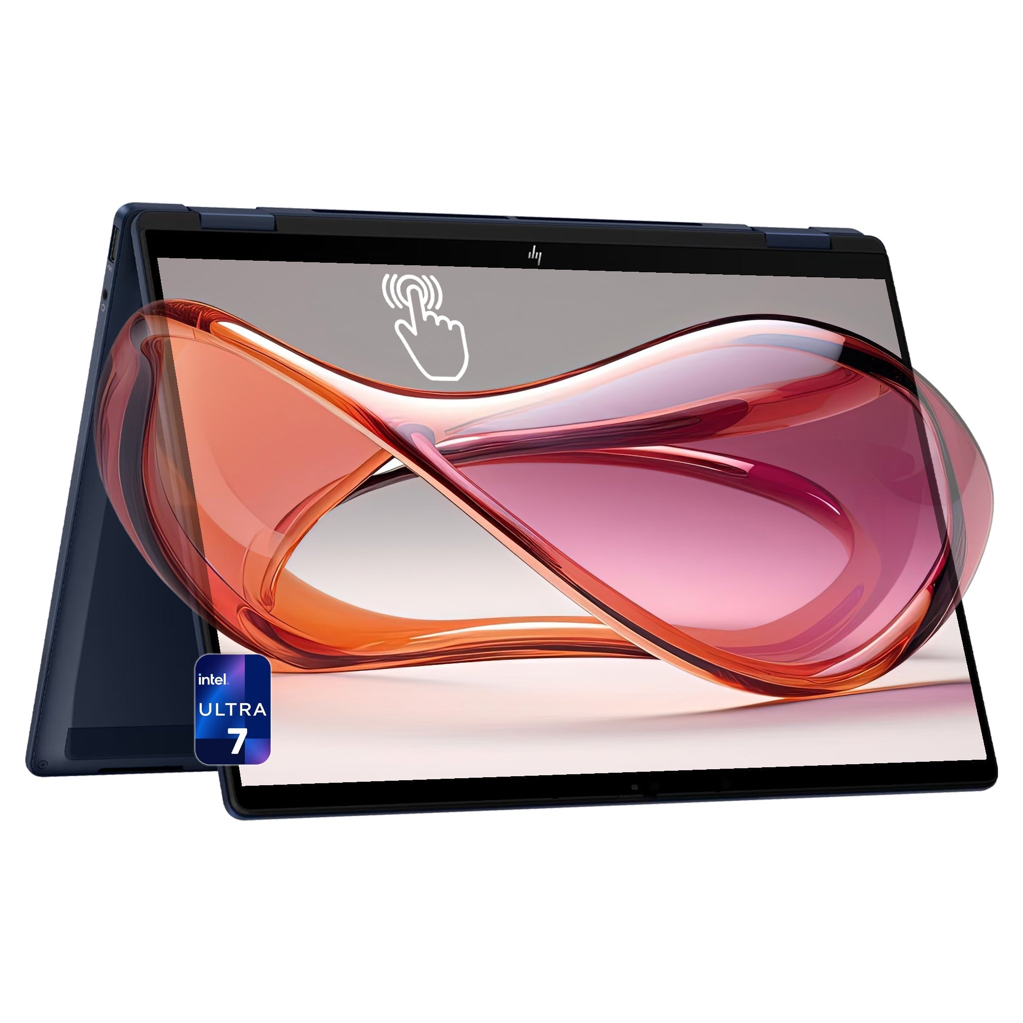 HP OmniBook X Flip 2 - in - 1 Copilot+ Laptop – Ultra 7 256V, 14" 2K Touchscreen - Hubitx