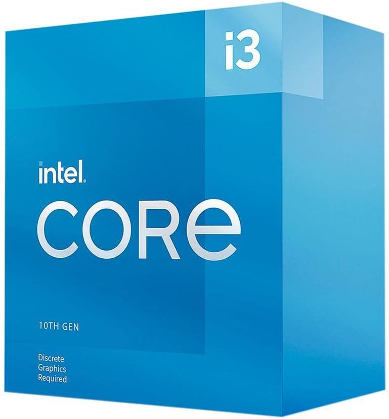 Intel Core i3-10105F 10th Generation Processor 6M Cache, up to 4.40 GHz LGA1200 Socket2 (Used-Very GOOD)