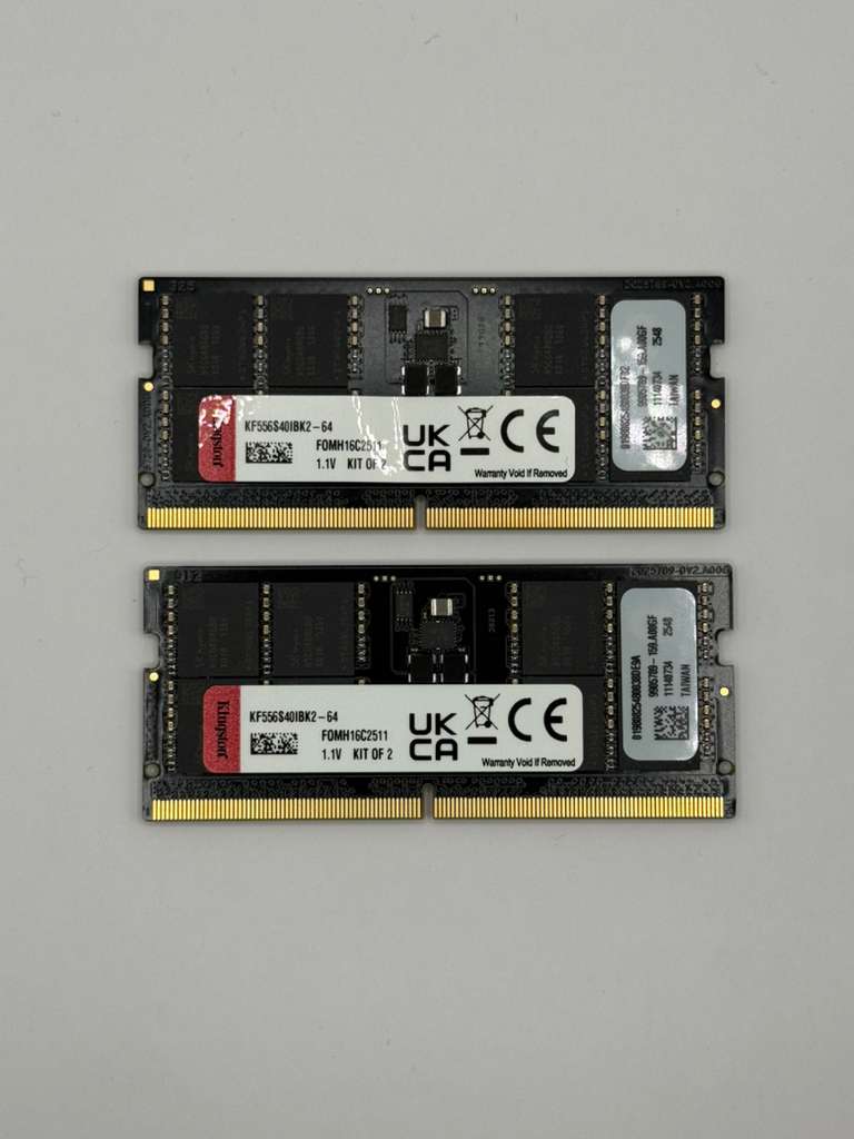 Kingston FURY Impact 64GB (2x32GB) DDR5 5600MT/s Laptop RAM Kit – KF556S40IBK2 - 64 - Hubitx
