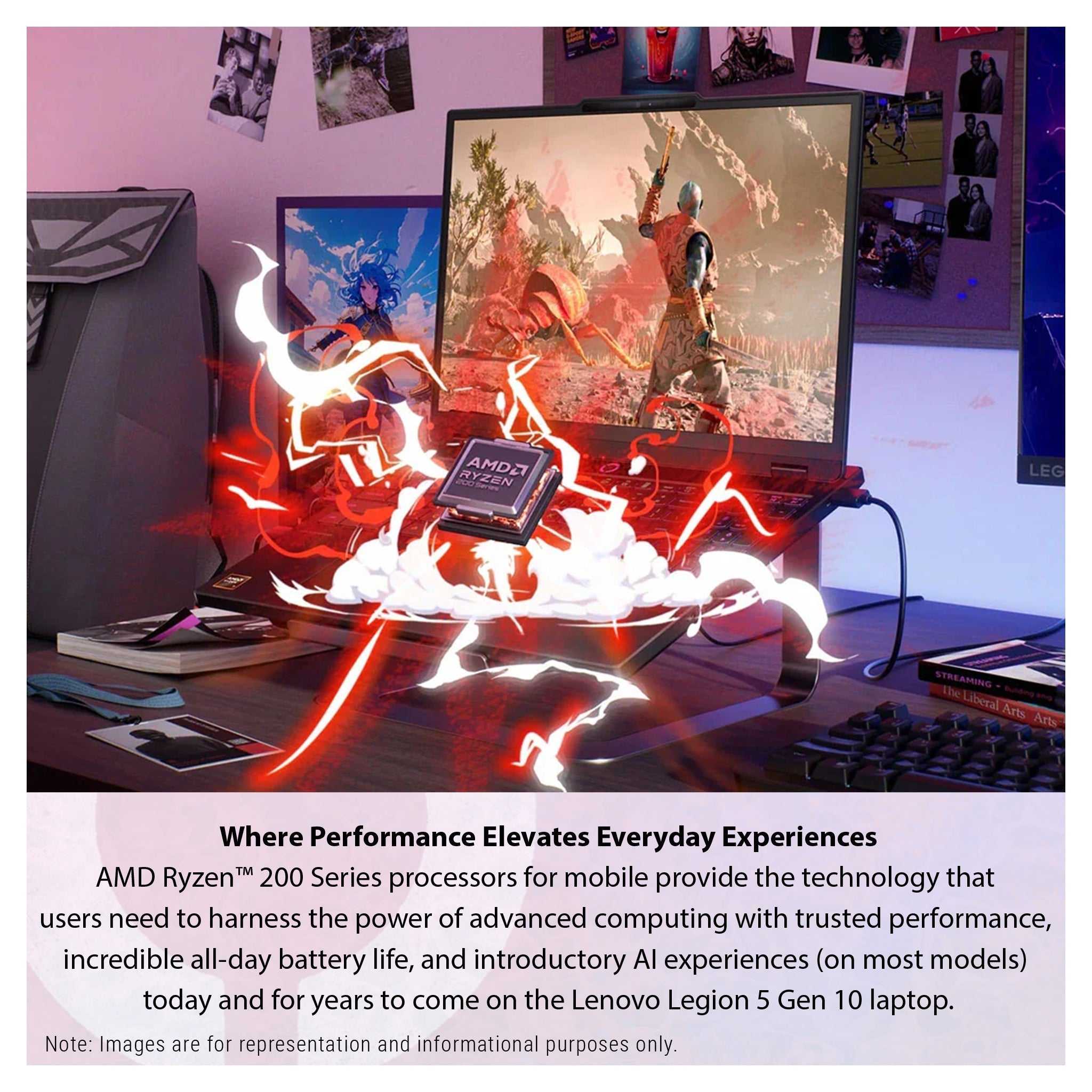 Lenovo Legion 5 Gen 10 Gaming Laptop – Ryzen 7 260, RTX 5060, 15.1" WQXGA - Hubitx