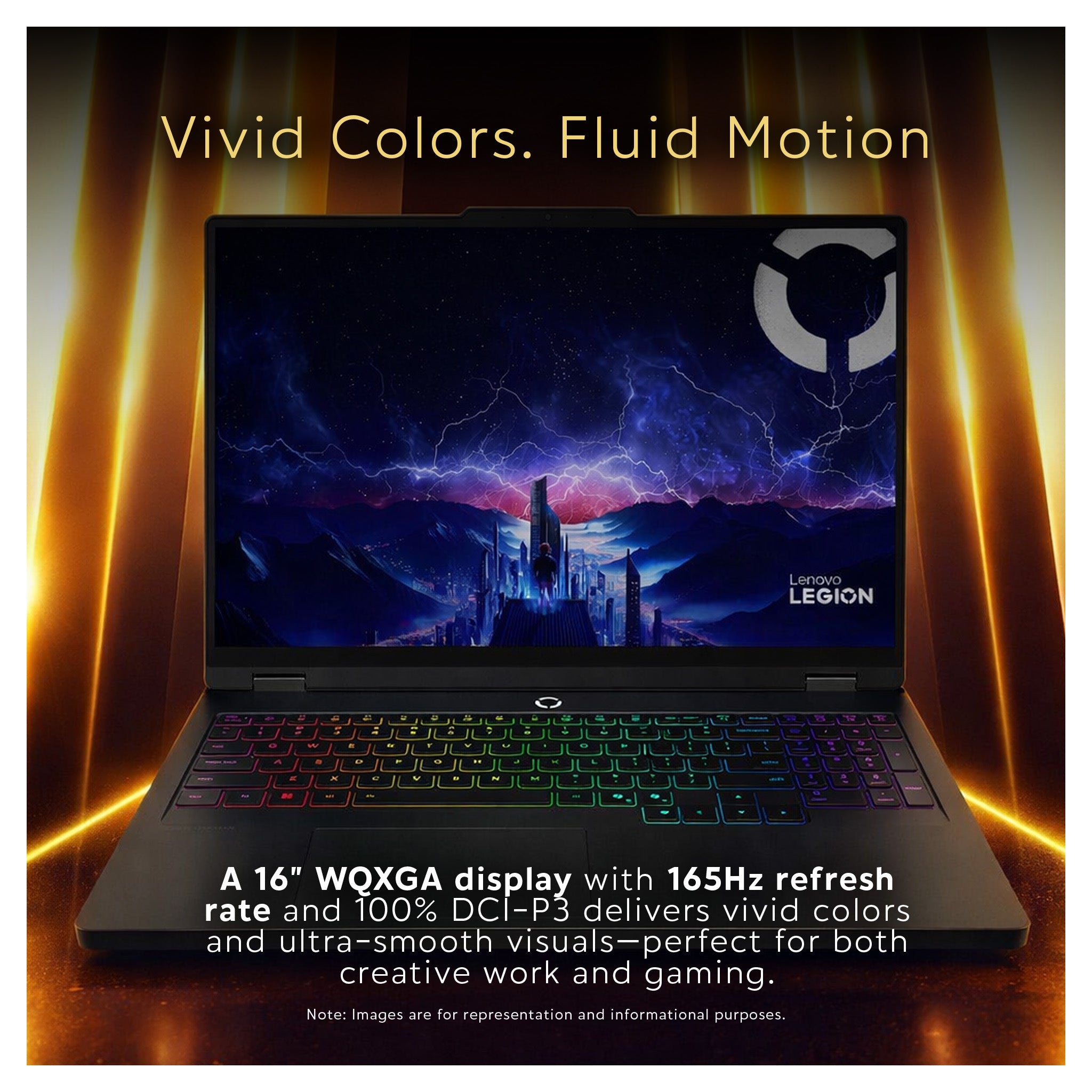 Lenovo Legion Pro 5i Gaming Laptop - Ultra 9 - 275HX, 16" 2.5K 165Hz, RTX 5070 + Traix Mousepad - Hubitx