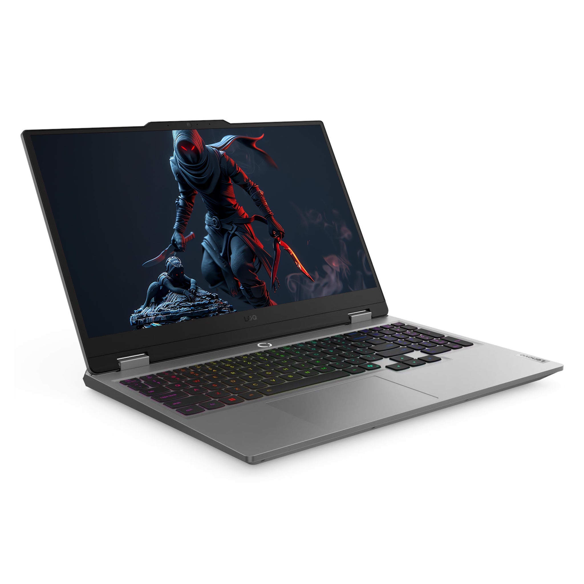Lenovo LOQ AI-Powered Gaming Laptop, AMD Ryzen 7-250, 16 GB DDR5 RAM, 512 GB PCIe SSD, 15.6" FHD(1920x1080)144Hz Display, Nvidia G-Force RTX 5060, Backlit Keyboard, W11 Home, Luna Grey+Traix Mousepad - Hubitx