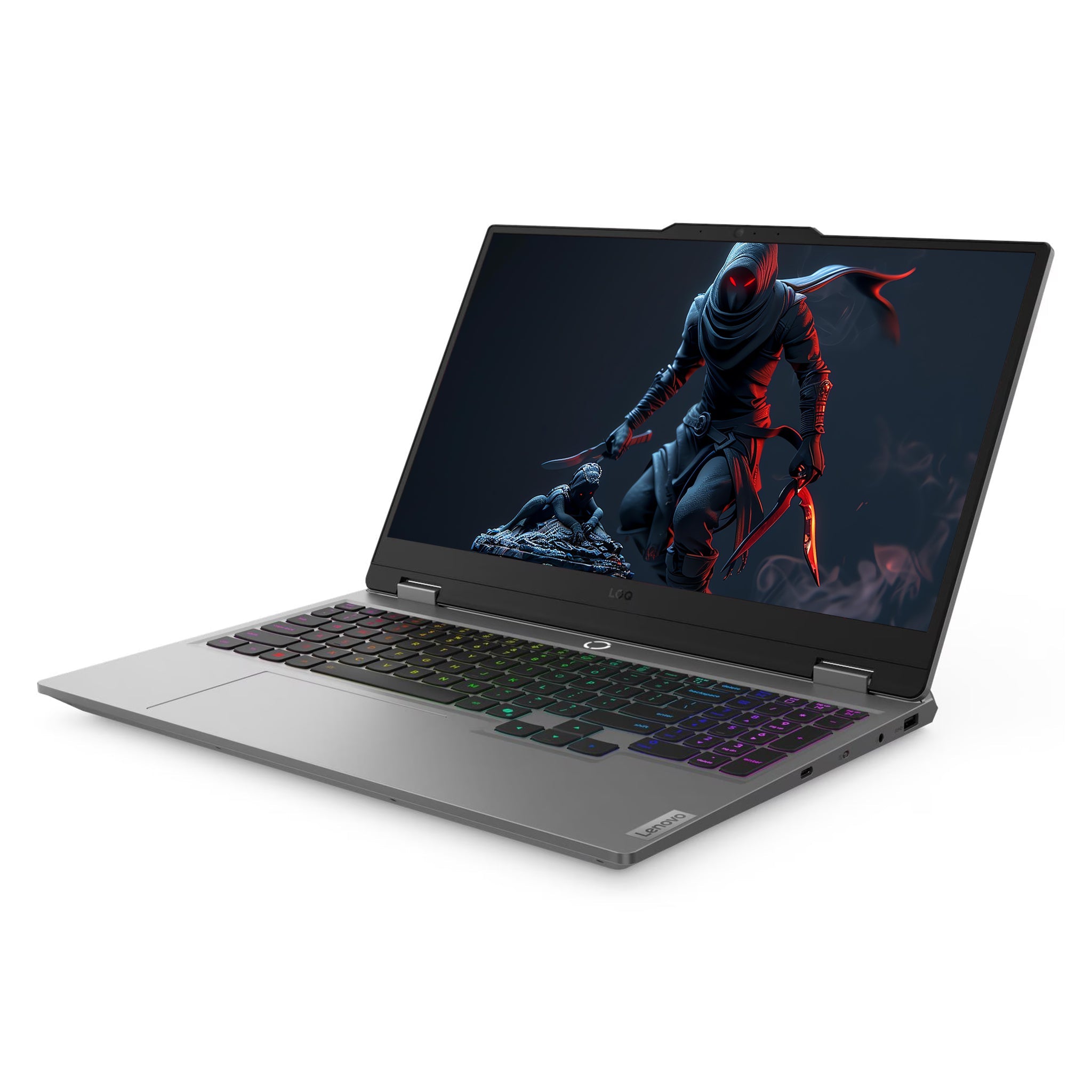 Lenovo LOQ AI-Powered Gaming Laptop, AMD Ryzen 7-250, 16 GB DDR5 RAM, 512 GB PCIe SSD, 15.6" FHD(1920x1080)144Hz Display, Nvidia G-Force RTX 5060, Backlit Keyboard, W11 Home, Luna Grey+Traix Mousepad - Hubitx