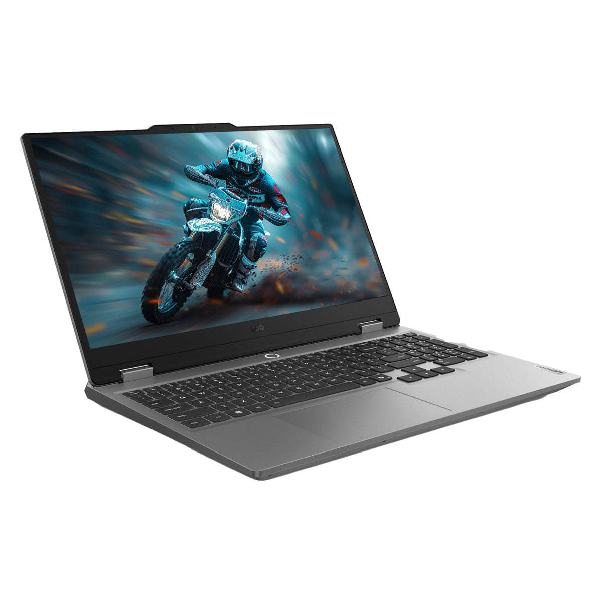 Lenovo LOQ Gaming Laptop, Intel i7-13650HX, 15.6" FHD (1920x1080), RTX 5050, White Backlit Keyboard, W11 Home, + Traix MousePad - Hubitx
