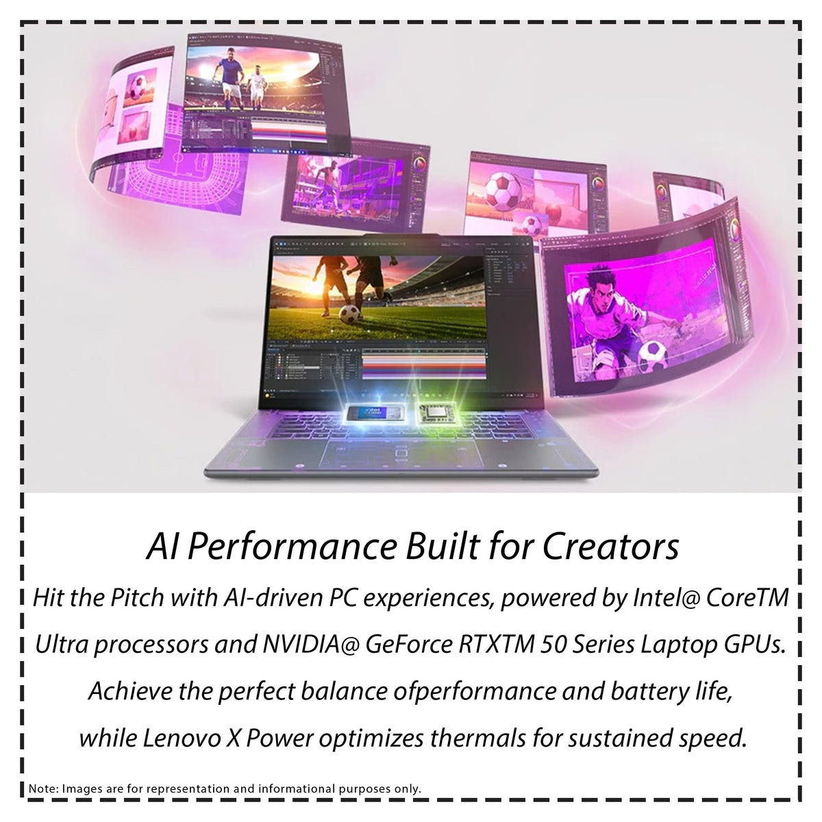Lenovo Pro 9i Laptop, Ultra 9-386H, 16" 2.8K (2880x1800), Nvidia GeForce RTX 5050, W11 Pro, Pen + Traix MousePad - Hubitx