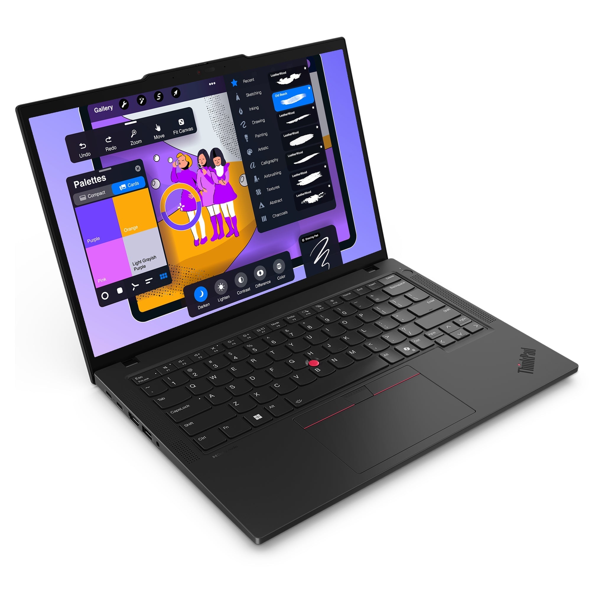 Lenovo ThinkPad P14s Gen 5 Mobile Workstation, Ryzen 7 PRO 8840HS, 14″ 2.8K, W11Pro (Used - Good) - Hubitx
