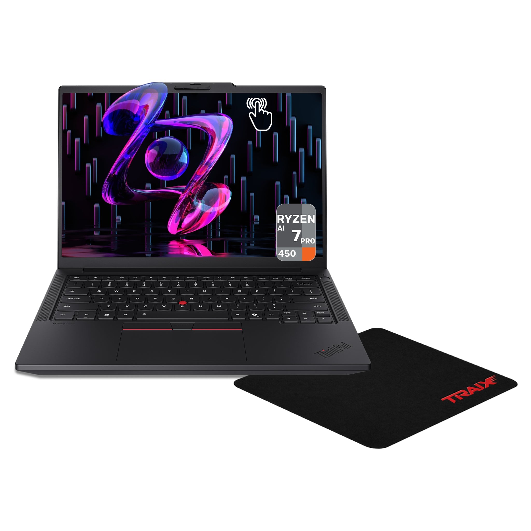 Lenovo ThinkPad P14s Gen7 Mobile Workstation, Ryzen AI 7 PRO-450, 14" WUXGA, Radeon 860M,+Traix MousePad - Hubitx