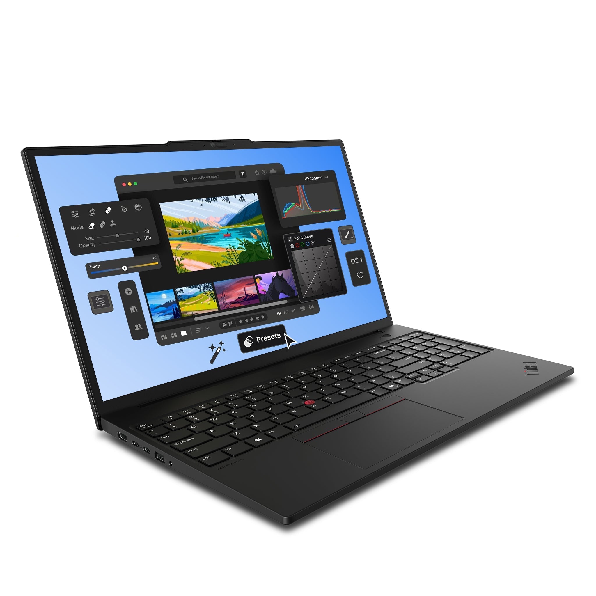 Lenovo ThinkPad P16s Gen 4 Mobile Workstation – Ultra 7 255H, 16" WQUXGA OLED Touchscreen, RTX PRO 500, W11 Pro - Hubitx