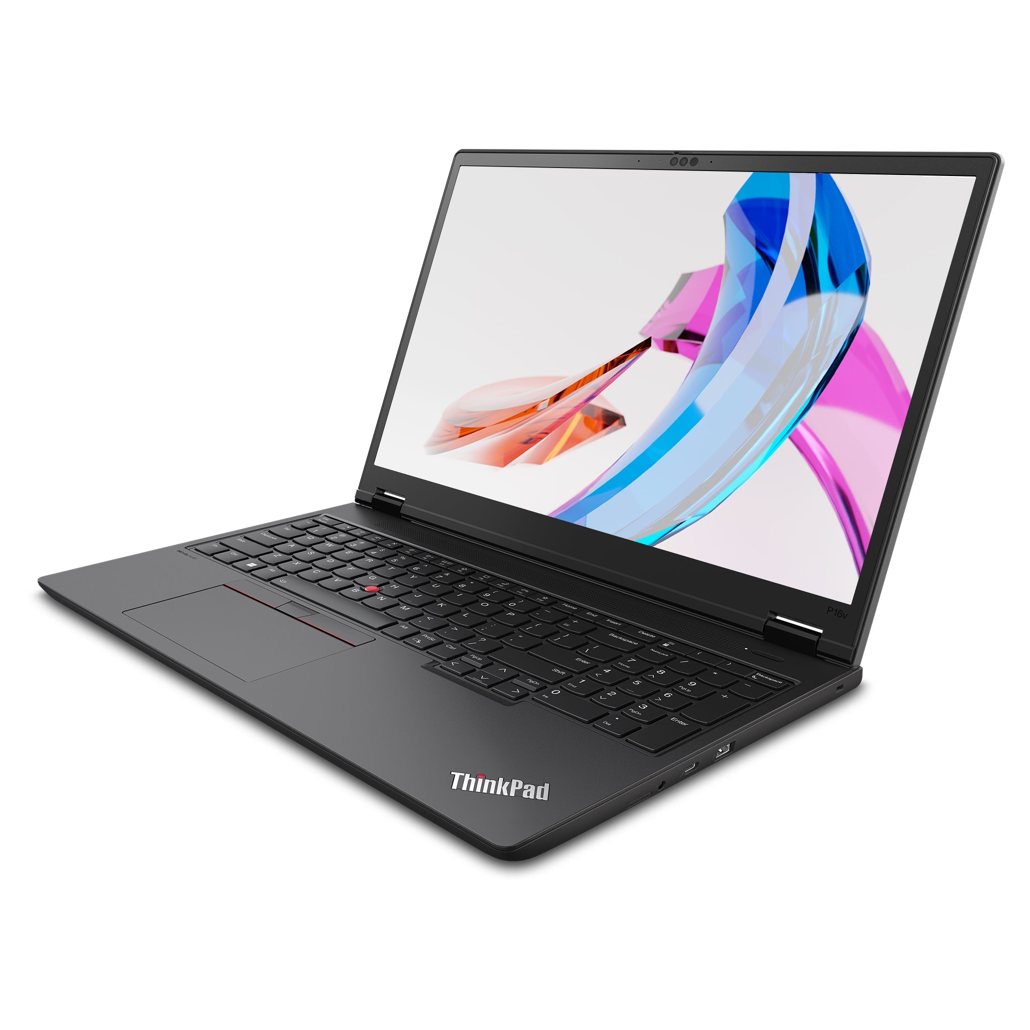 Lenovo ThinkPad P16v Gen 2 Mobile Workstation, Intel Ultra 7-155H, 16 GB DDR5 RAM, 512 GB PCIe SSD, 16" WUXGA (1920x1200), Nvidia RTX 1000 Ada, Backlit Keyboard, W11 Pro, Black + Traix MousePad - Hubitx