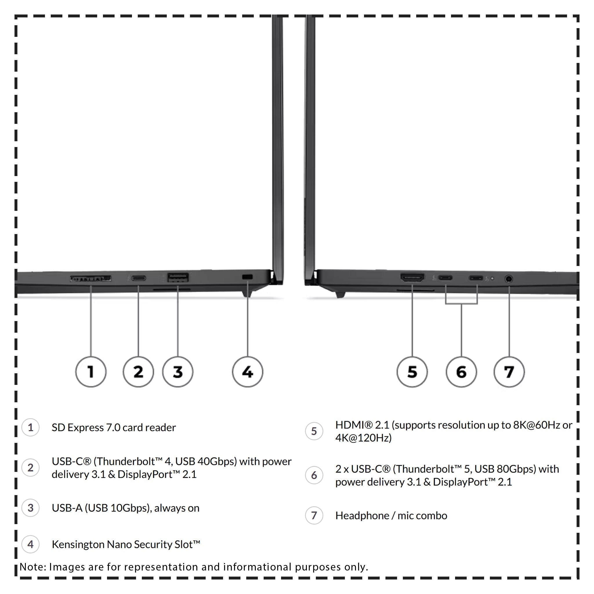 Lenovo ThinkPad T1g Gen 8 Laptop – Ultra 9 285H vPro, 16" 4K+ WQUXGA, RTX 5070, Windows 11 Pro - Hubitx