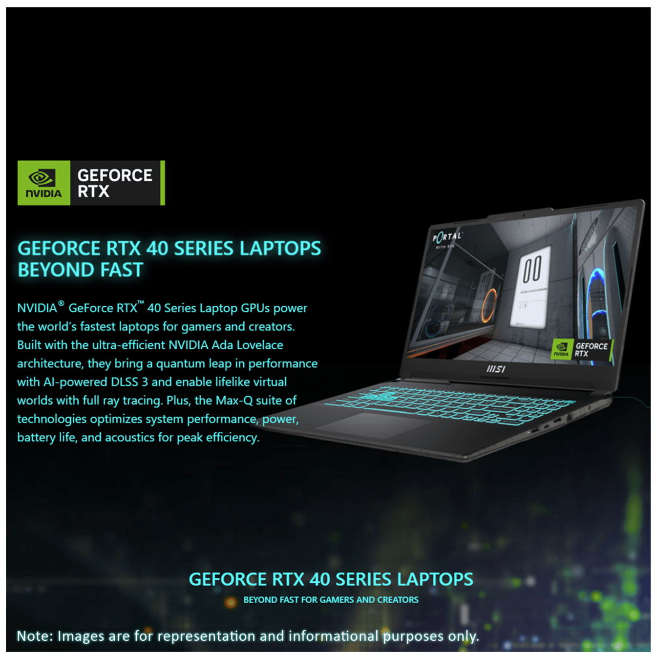MSI Cyborg 15 Gaming Laptop – i7 - 12650H, RTX 4060, 15.6" FHD 144Hz - Hubitx