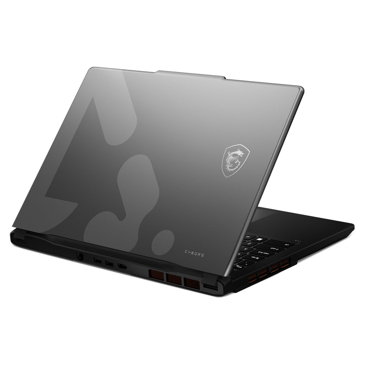 MSI Cyborg Gaming Laptop, Intel i5-13420H, 15.6" FHD (1920x1080), RTX 5050, W11 Home, Gray+Traix MousePad - Hubitx