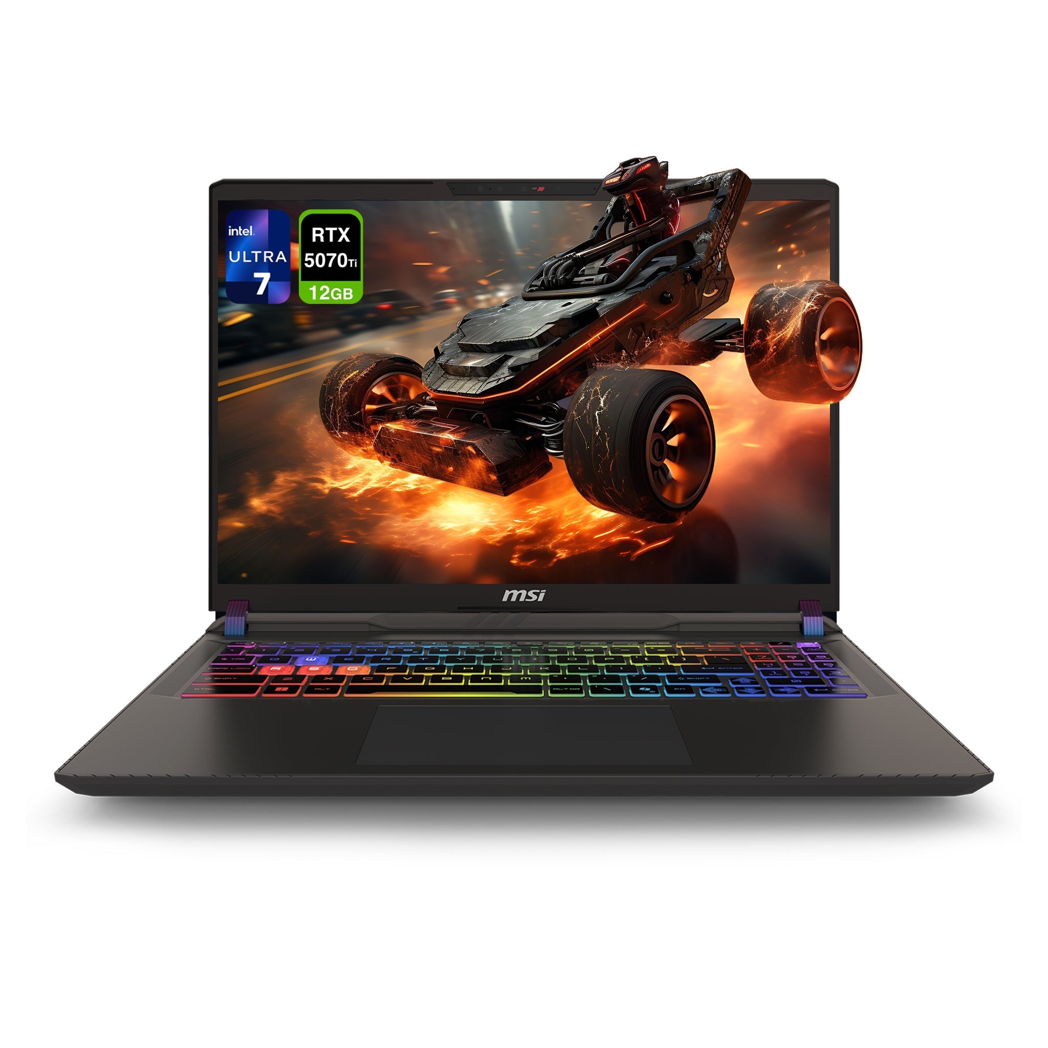 MSI Vector 16 HX AI Gaming Laptop, Ultra 7 - 255HX, 16” FHD+ (1920x1200) 144Hz RTX 5070Ti - Hubitx