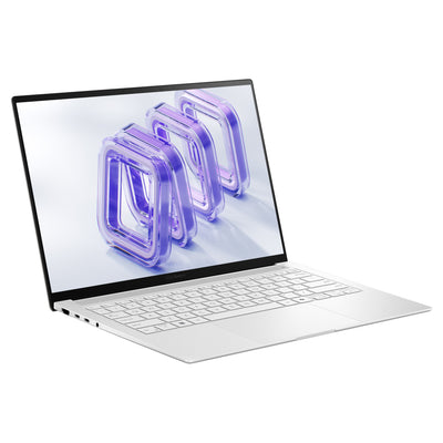 Asus Zenbook S14 Laptop, Intel Ultra 9 - 386H, 32 GB LPDDR5X RAM, 1 TB PCIe SSD, 14" 3K (2880x1800) Touchscreen 120Hz, Intel Graphics, Backlit Keyboard, W11 Home, Scandinavian White + Traix MousePad - Resim 6