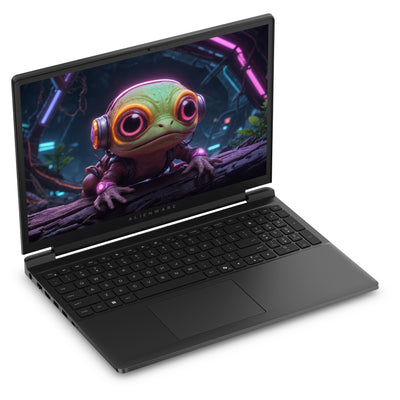 Alienware 15 Gaming Laptop, Intel 7-240H, 16 GB DDR5 RAM, 512 GB PCIe SSD, 15.3" WUXGA (1920x1200) 165Hz, Nvidia G-Force RTX 4050, White Backlit Keyboard, W11 Home, Black + Traix MousePad - Resim 5