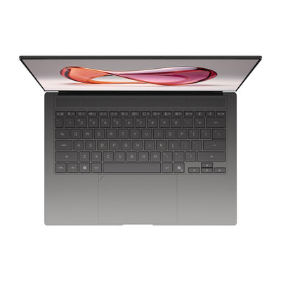 Asus Zenbook S14 Laptop, Intel Ultra 7-356H, 32 GB LPDDR5X RAM, 1 TB PCIe SSD, 14" WQXGA+ (2880x1800) 120Hz OLED Touchscreen, Intel Graphics, Backlit Keyboard, W11 Pro, Antrim Grey + Traix MousePad - Resim 6