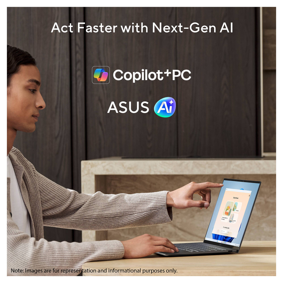 Asus Zenbook S14 Laptop, Intel Ultra 7-356H, 32 GB LPDDR5X RAM, 1 TB PCIe SSD, 14" WQXGA+ (2880x1800) 120Hz OLED Touchscreen, Intel Graphics, Backlit Keyboard, W11 Pro, Antrim Grey + Traix MousePad - Resim 4