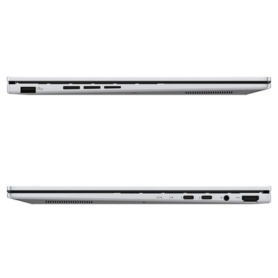 Asus Zenbook 14 Laptop, Intel Ultra 9-285H, 32 GB LPDDR5X RAM, 1 TB PCIe SSD, 14" 3K (2880x1800) 120Hz Touchsreen, Intel Arc Graphics, Backlit Keyboard, W11 Home, Foggy Silver + Traix MousePad - Resim 8