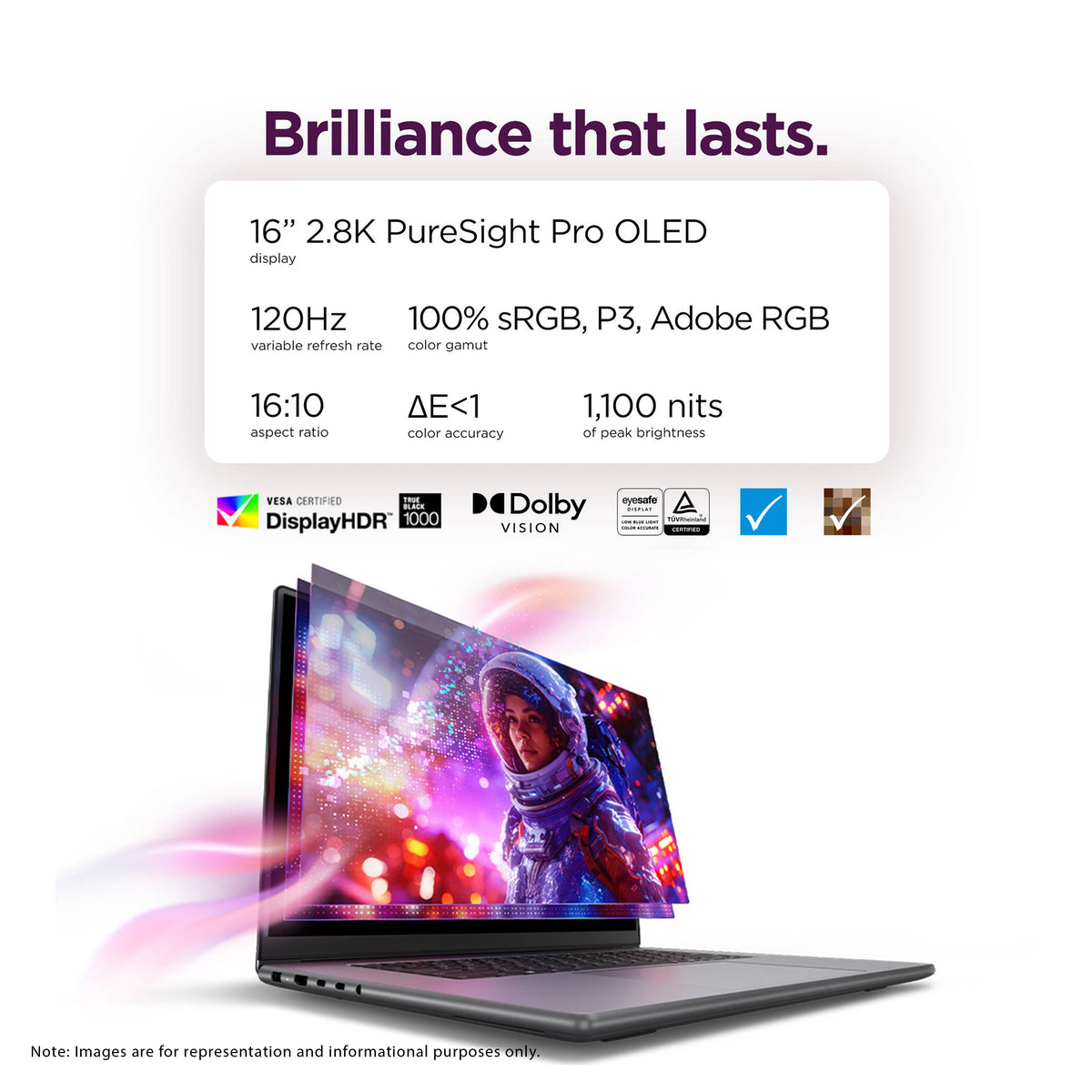 Lenovo Pro 9i  Laptop, Intel Ultra 9-386H, 32 GB LPDDR5X RAM, 1 TB PCIe SSD, 16" 3.2K (2560x1660) OLED Touchscreen, Nvidia G-Force RTX 5060, Backlit Keyboard, W11 Home, Gray, Pen Gen 2+Traix MousePad - Resim 4
