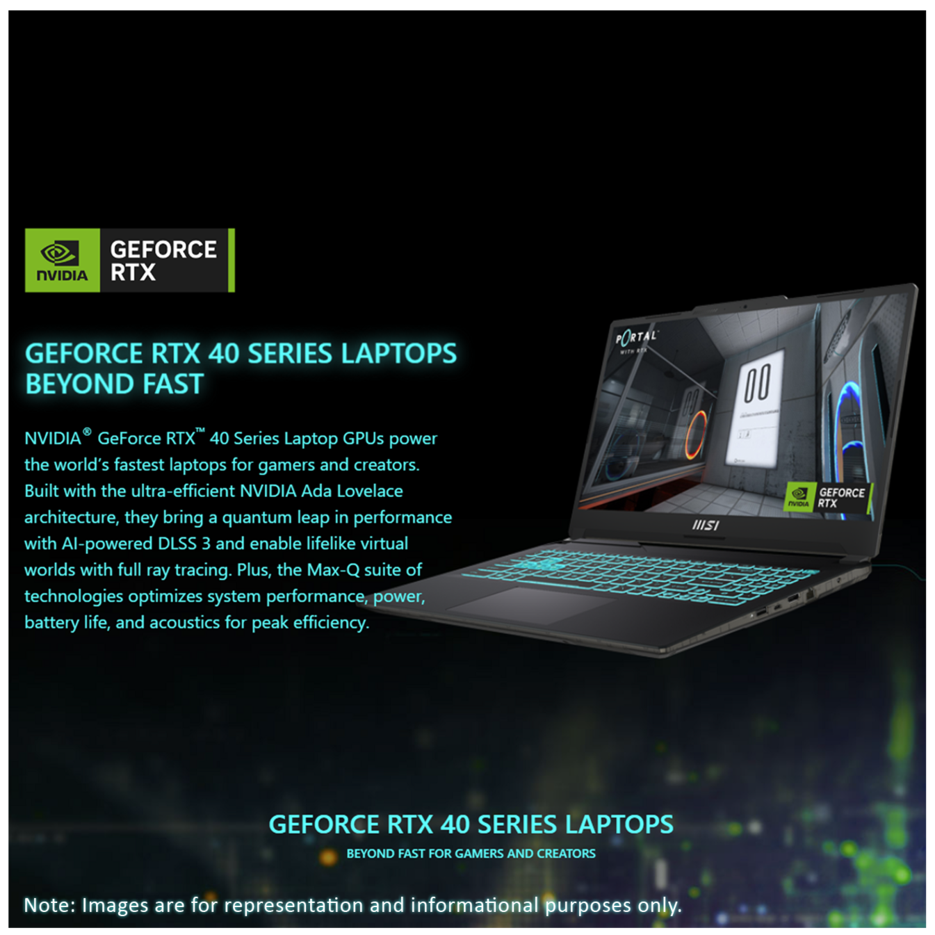 MSI Cyborg 15 Gaming Laptop – i7-12650H, RTX 4060, 15.6" FHD 144Hz