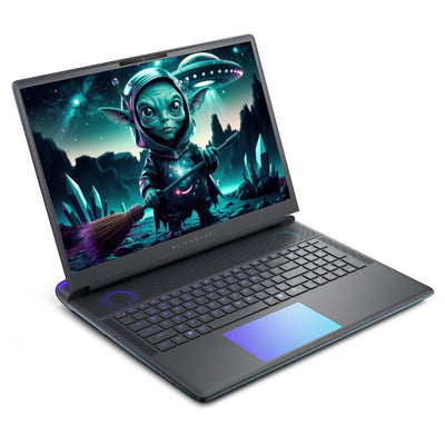 Alienware Area 51 Gaming Laptop, Ultra 9-275HX, 16" (2560x1600), RTX 5070Ti, W11 Home, Liquid Teal +Traix MousePad - Hubitx