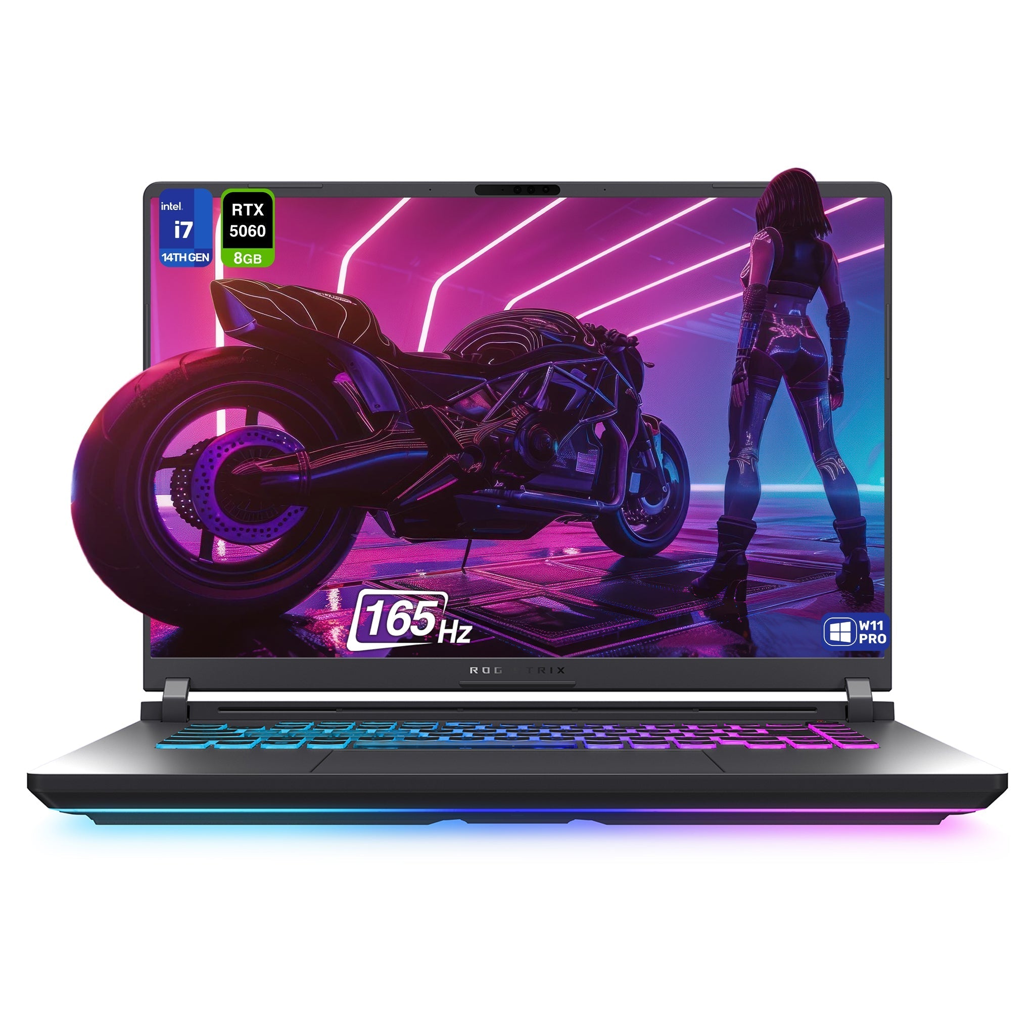 ASUS ROG Strix G16 Gaming Laptop – i7 - 14650HX, 16" FHD+ (1920×1200), RTX 5060 - Hubitx