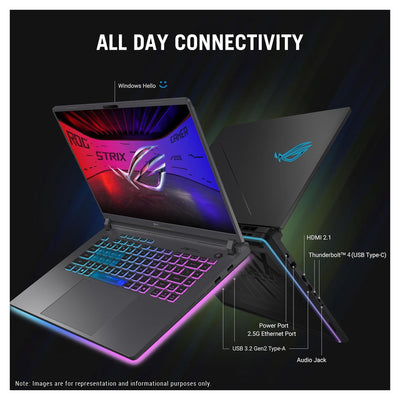 ASUS ROG Strix G16 Gaming Laptop – i7 - 14650HX, 16" FHD+ (1920×1200), RTX 5060 - Hubitx